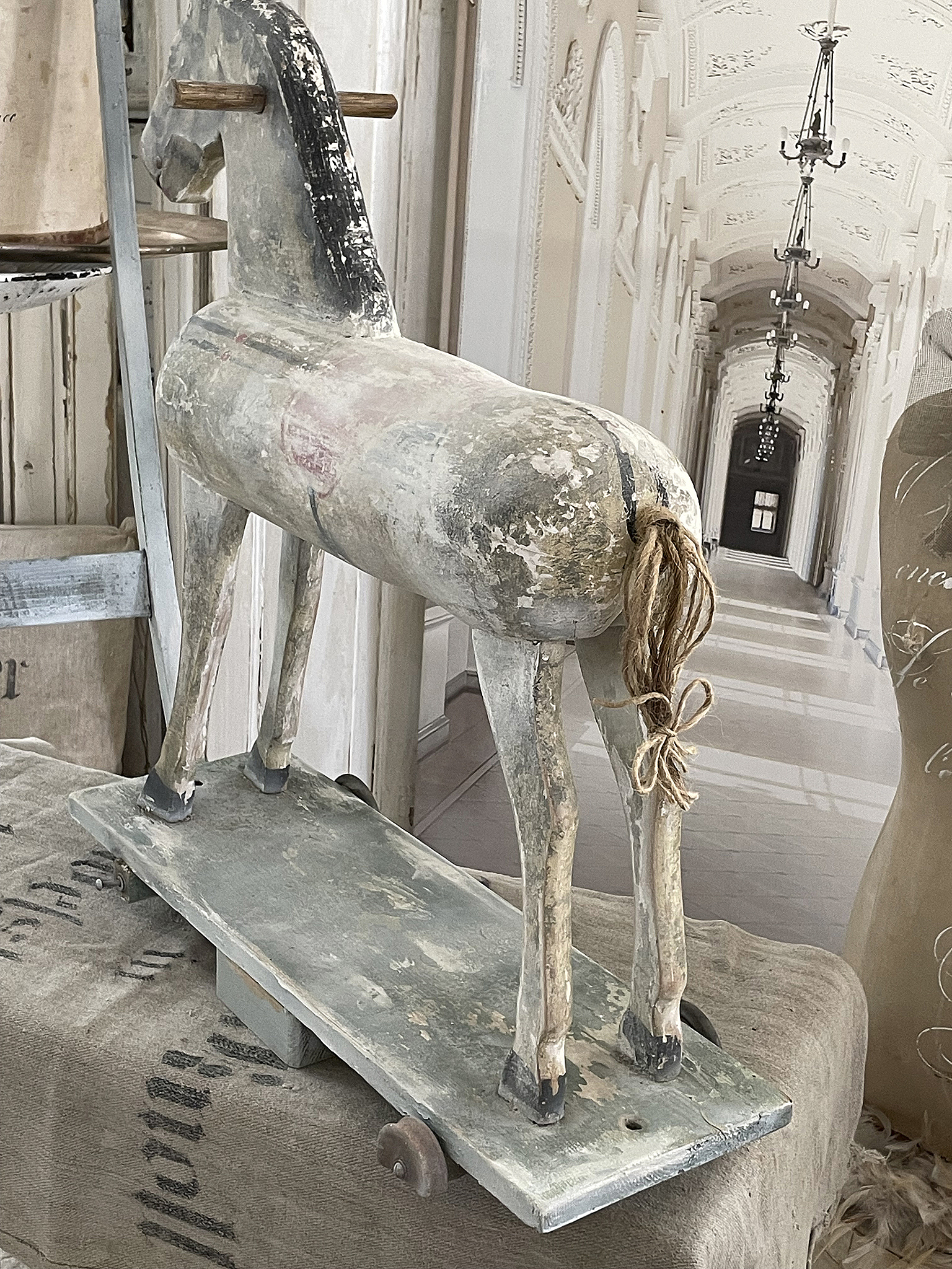 Altes Schaukelpferd Shabby-pur*** Altes Schaukelpferd Shabby-pur***