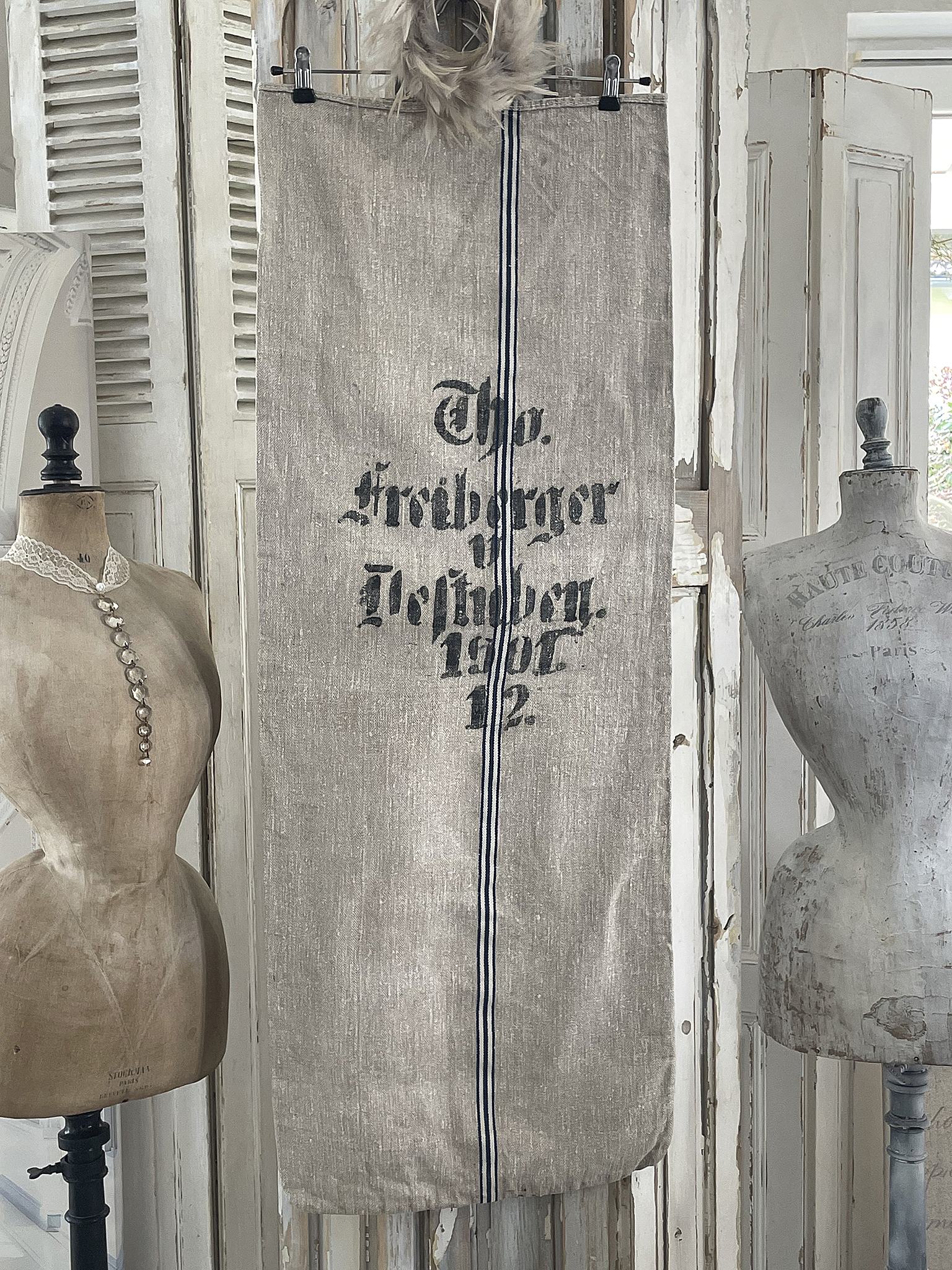 Alter Leinensack/ Mehlsack 1901***