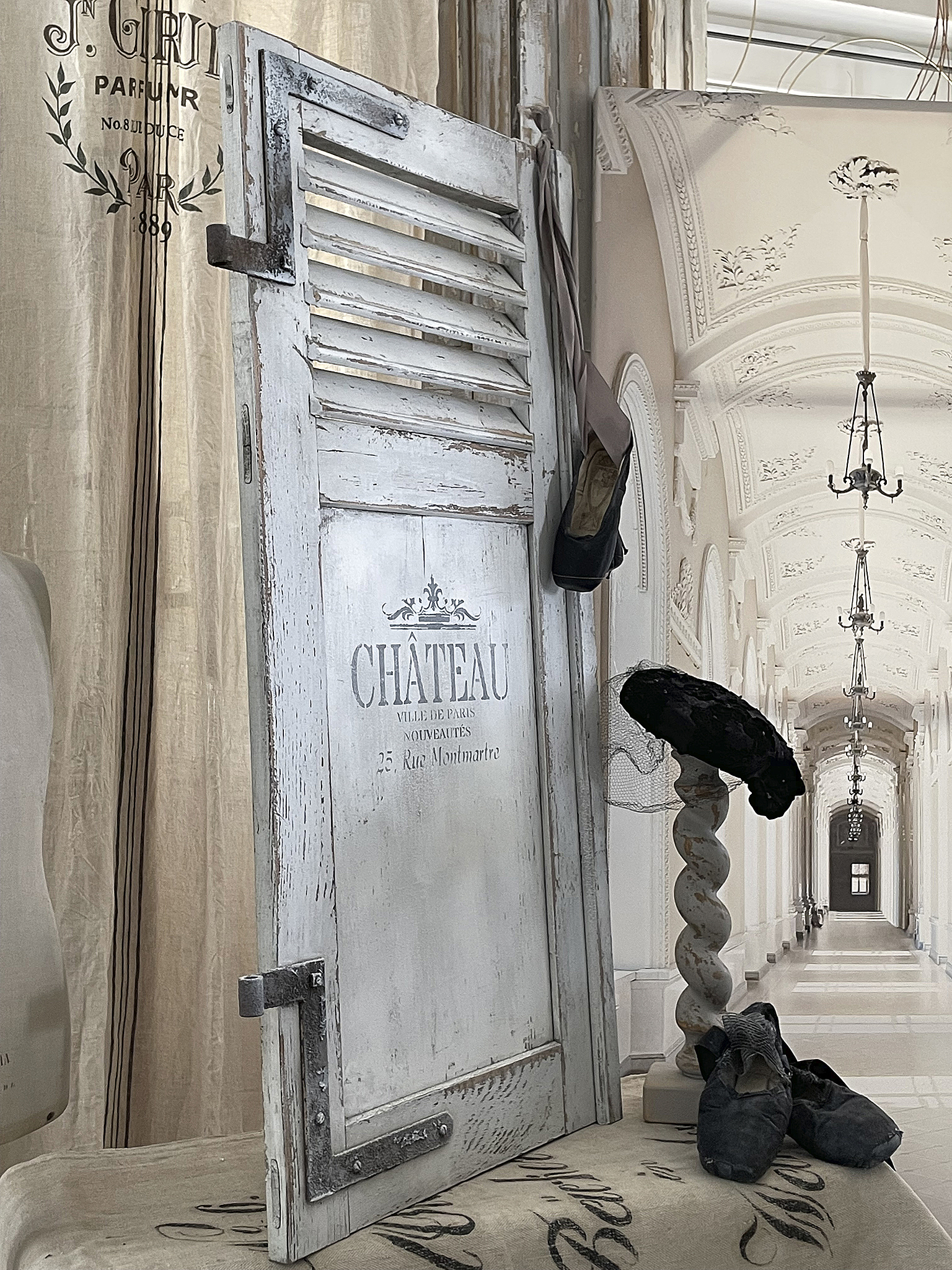 Alter Fensterladen Brocante Chateau*** Alter Fensterladen Brocante Chateau***