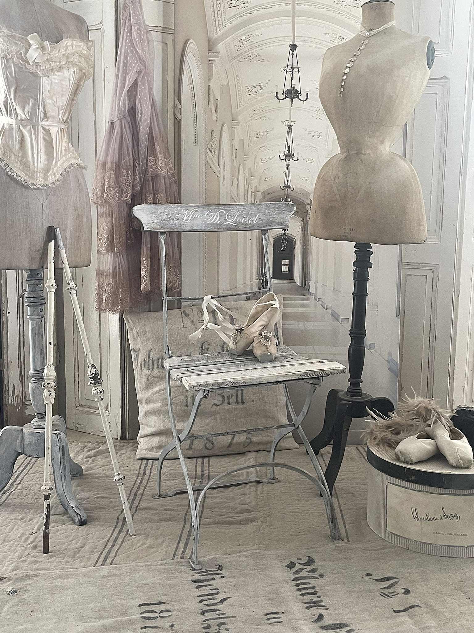 Brocante alter Gartenstuhl Loisel*** Brocante alter Gartenstuhl Loisel***