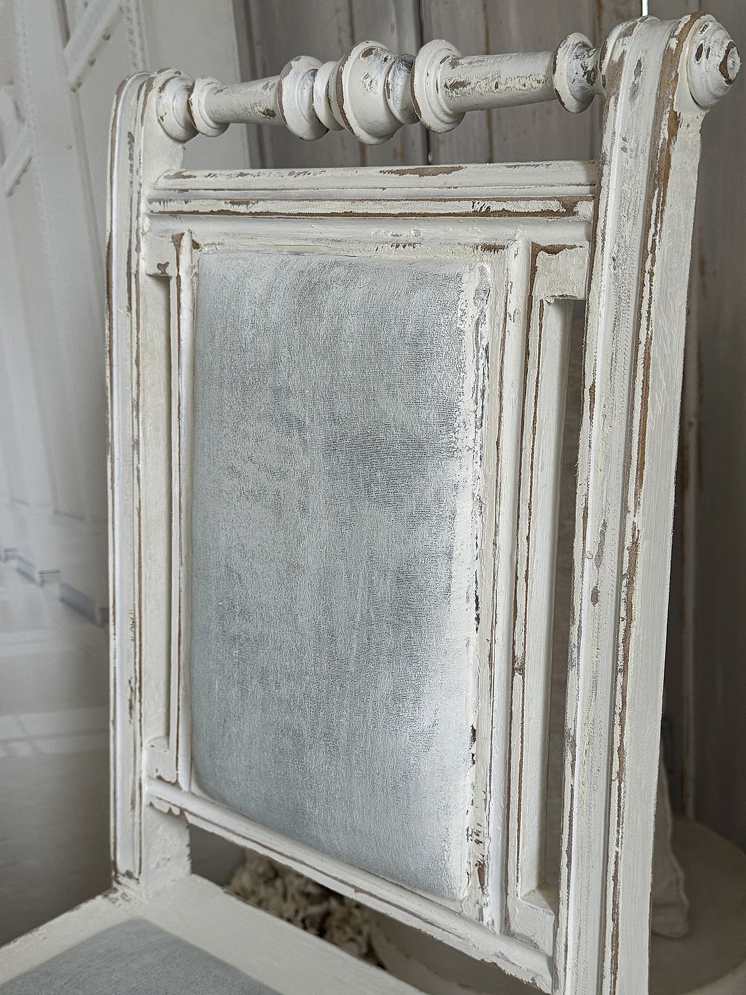 Antiker Gründerzeitstuhl mit Polster ***