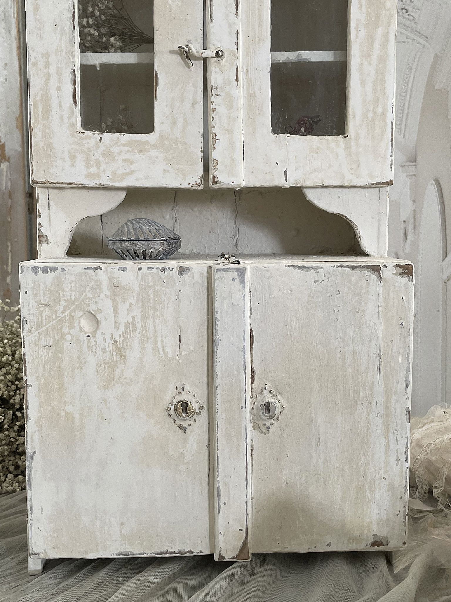 Antike Modell-Vitrine/Puppenschrank*** Antike Modell-Vitrine/Puppenschrank***