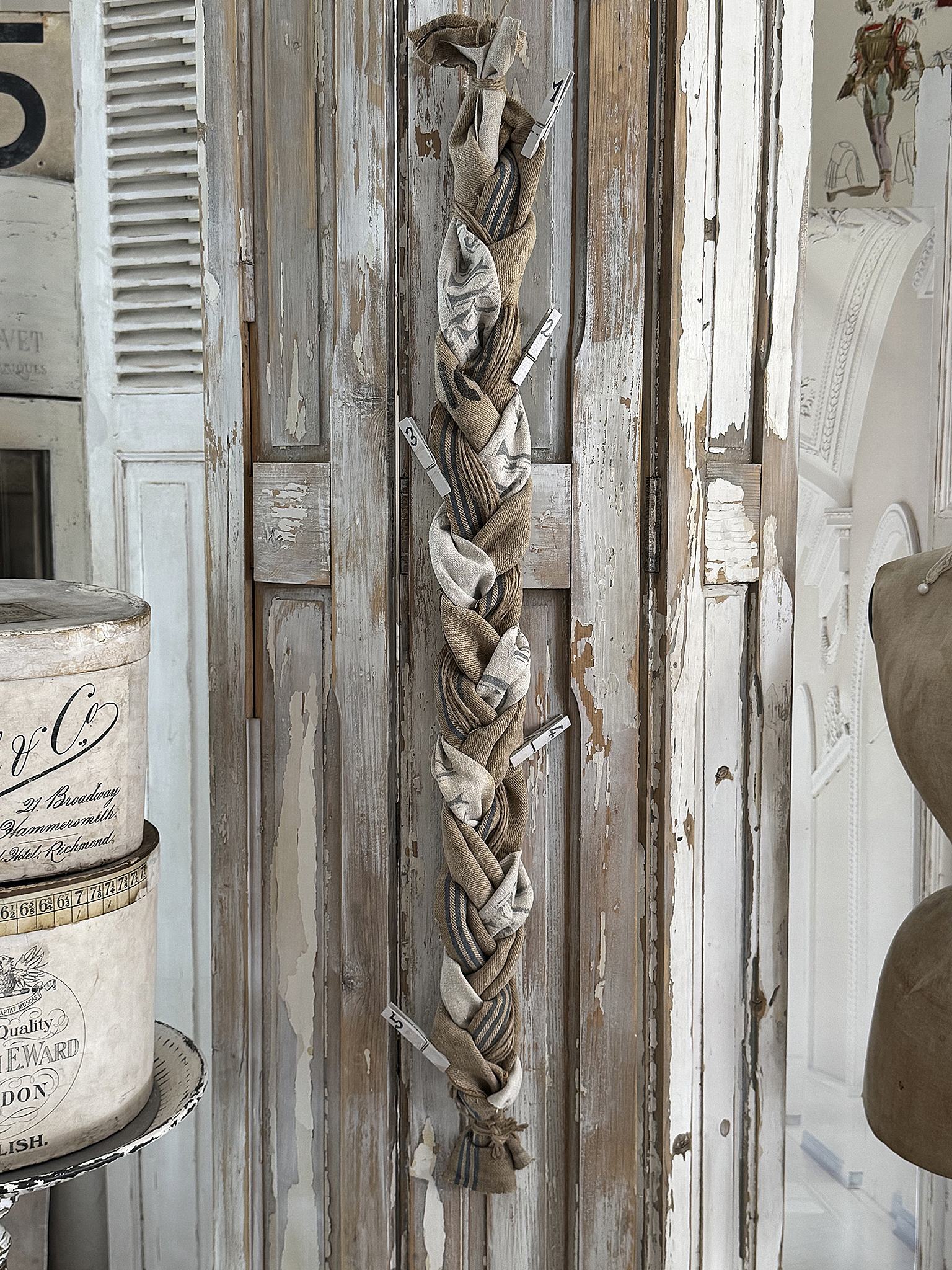 Mehlsackzopf/Memoboard-Brocante1***