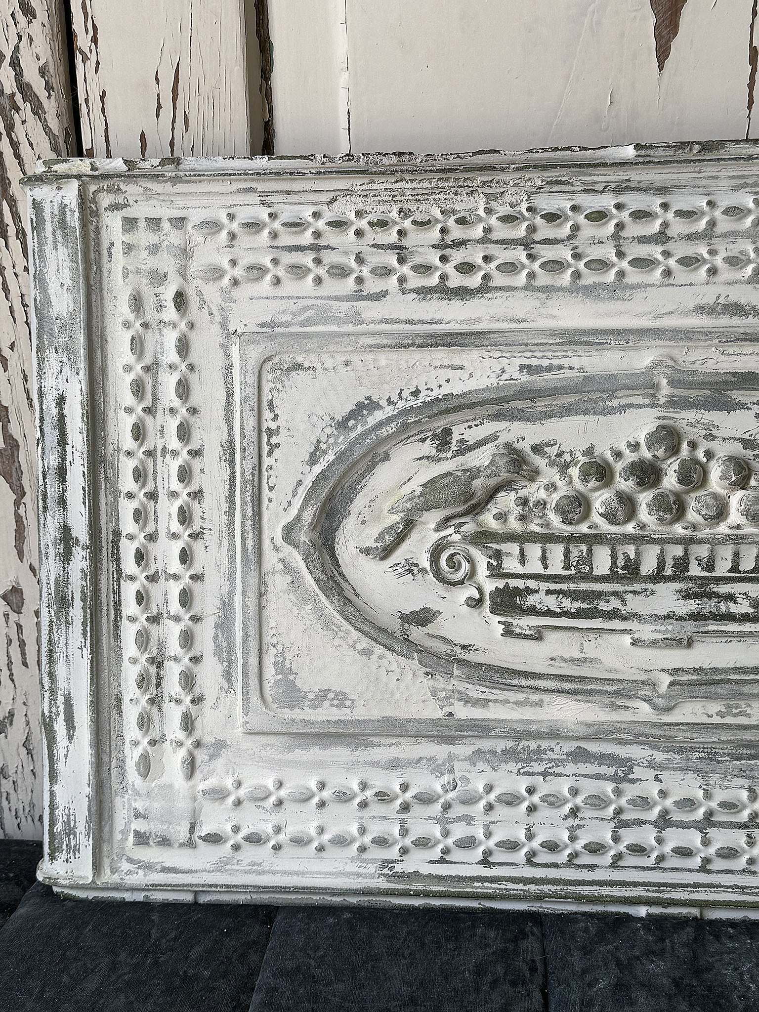 Jugendstil Ofenplatte aus Gusseisen***