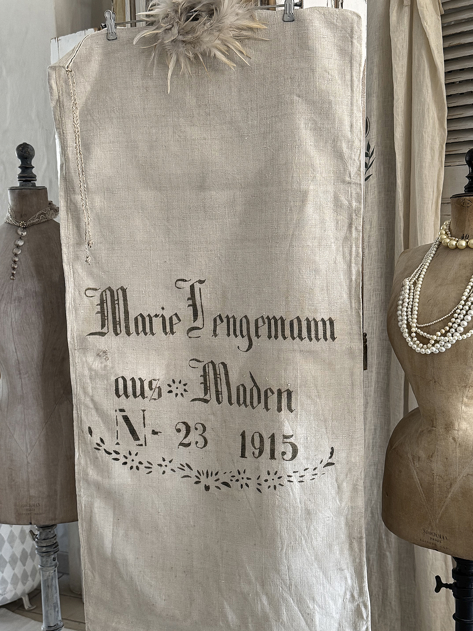 Antiker Mehlsack von 1915 – Nr. 23***