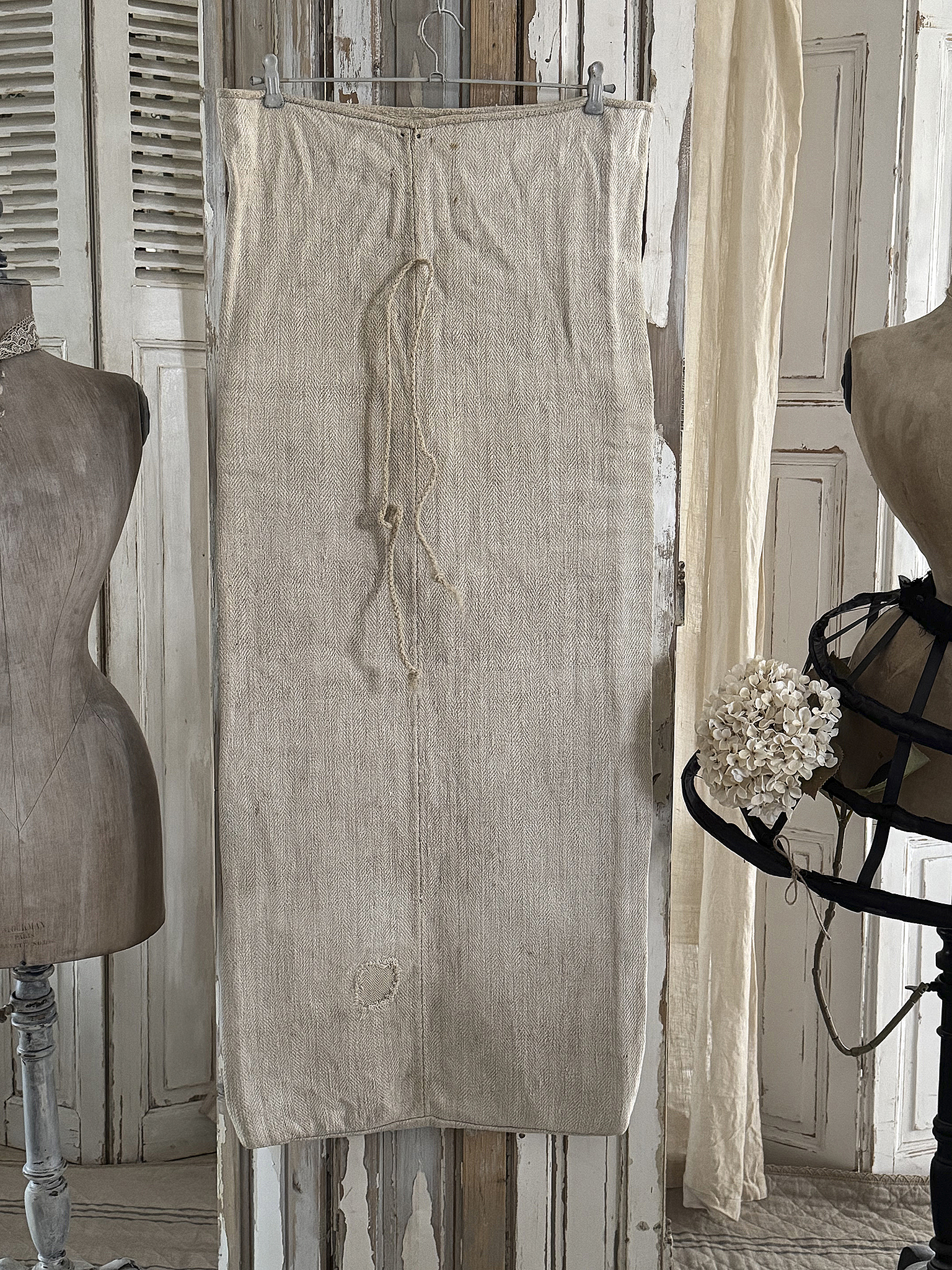 Herrlicher antiker Mehlsack von 1868***