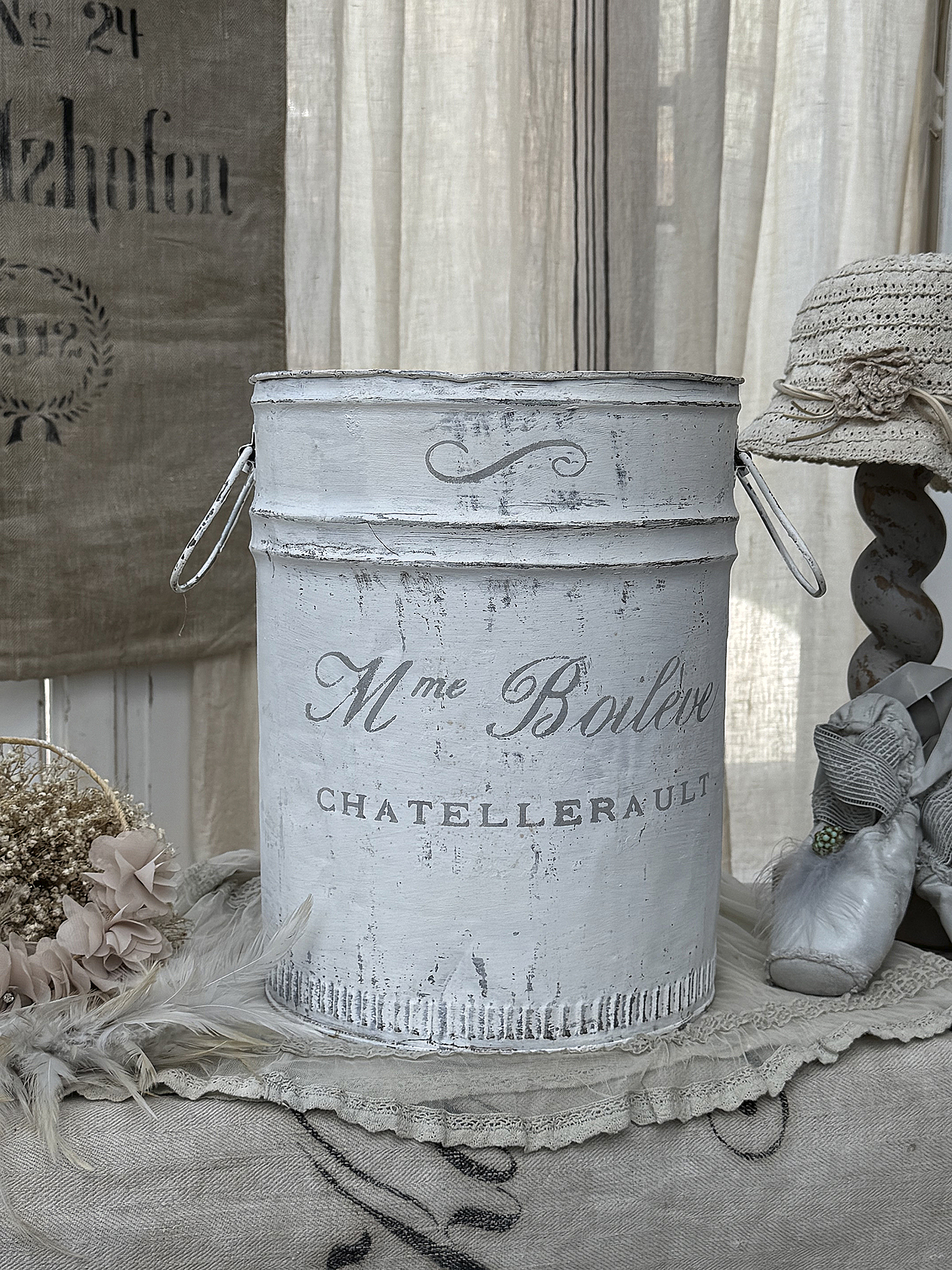 Alter Zinkeimer Boileve