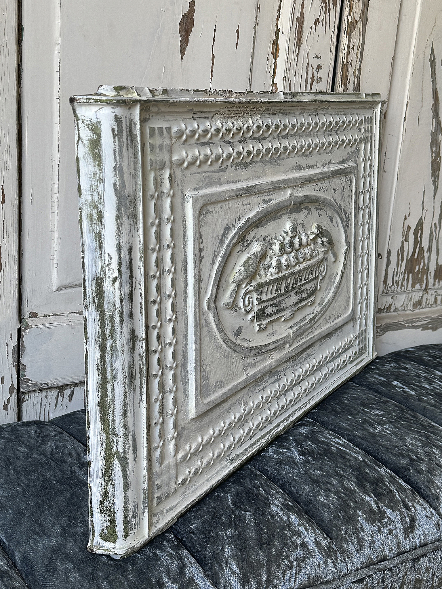 Jugendstil Ofenplatte aus Gusseisen***