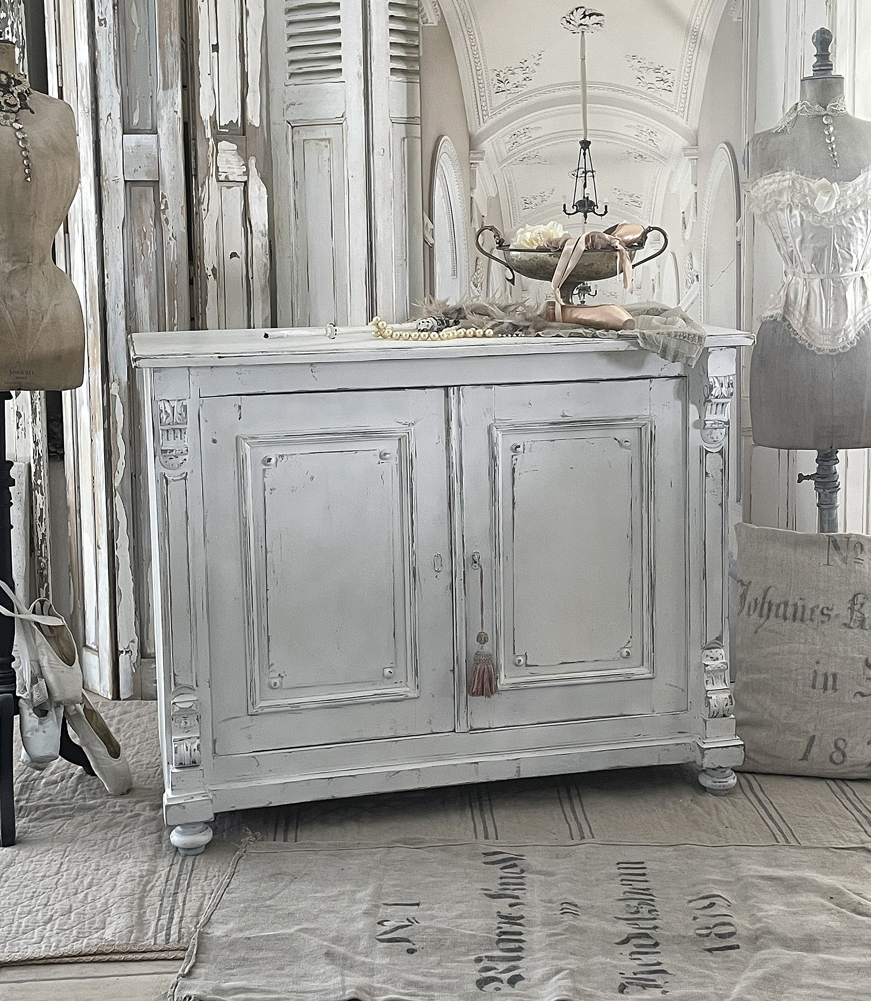 Buffetschrank Shabby-Vintage***