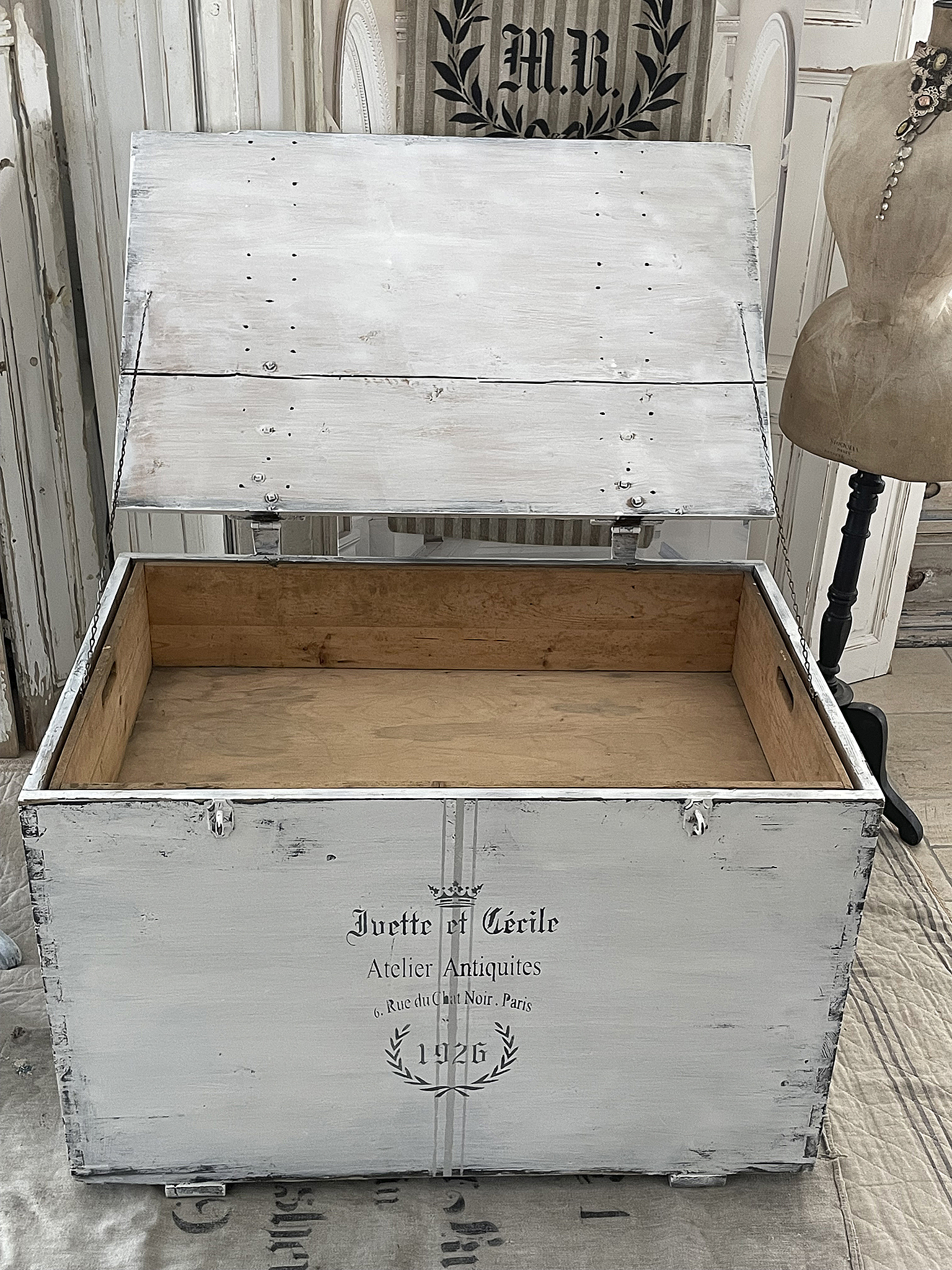 Brocante Transporttruhe XXL** Brocante Transporttruhe XXL**