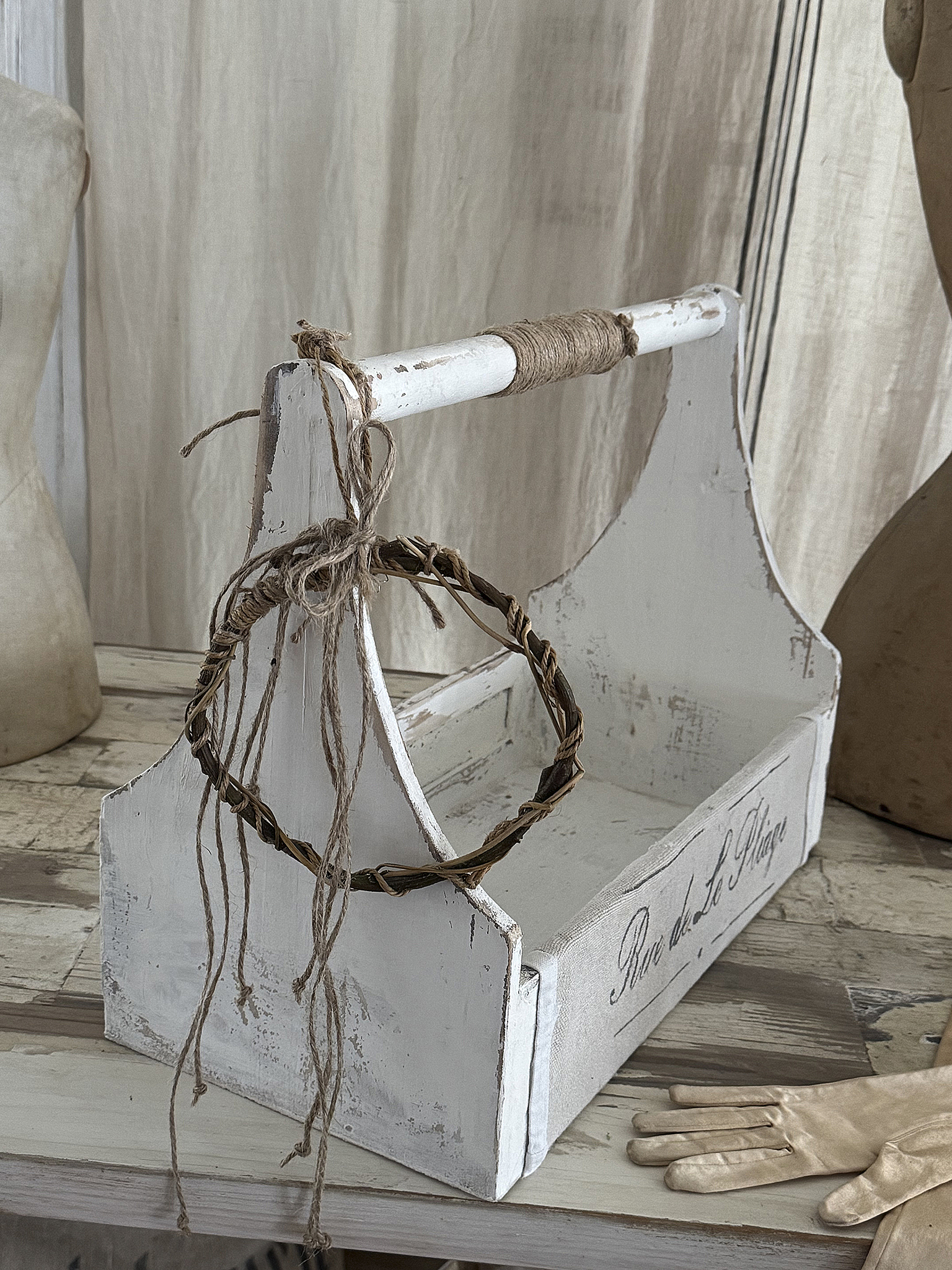 Ausgefallenes Korb-Duo – Vintage-Charme für euer Zuhause***