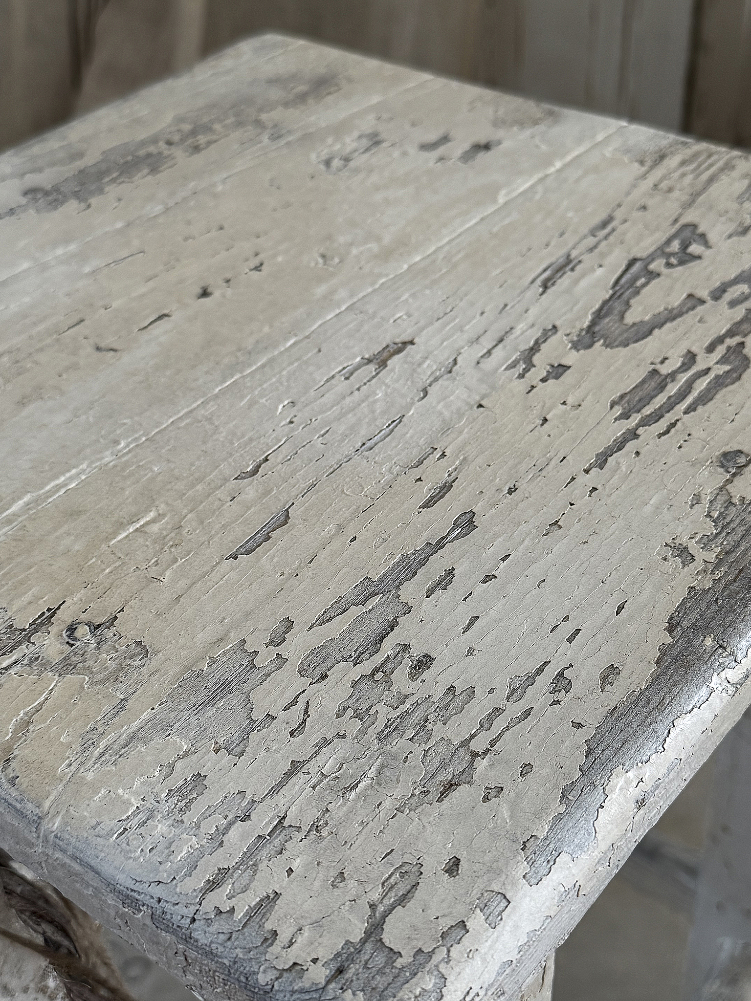 Alter Hocker Shabby pur***