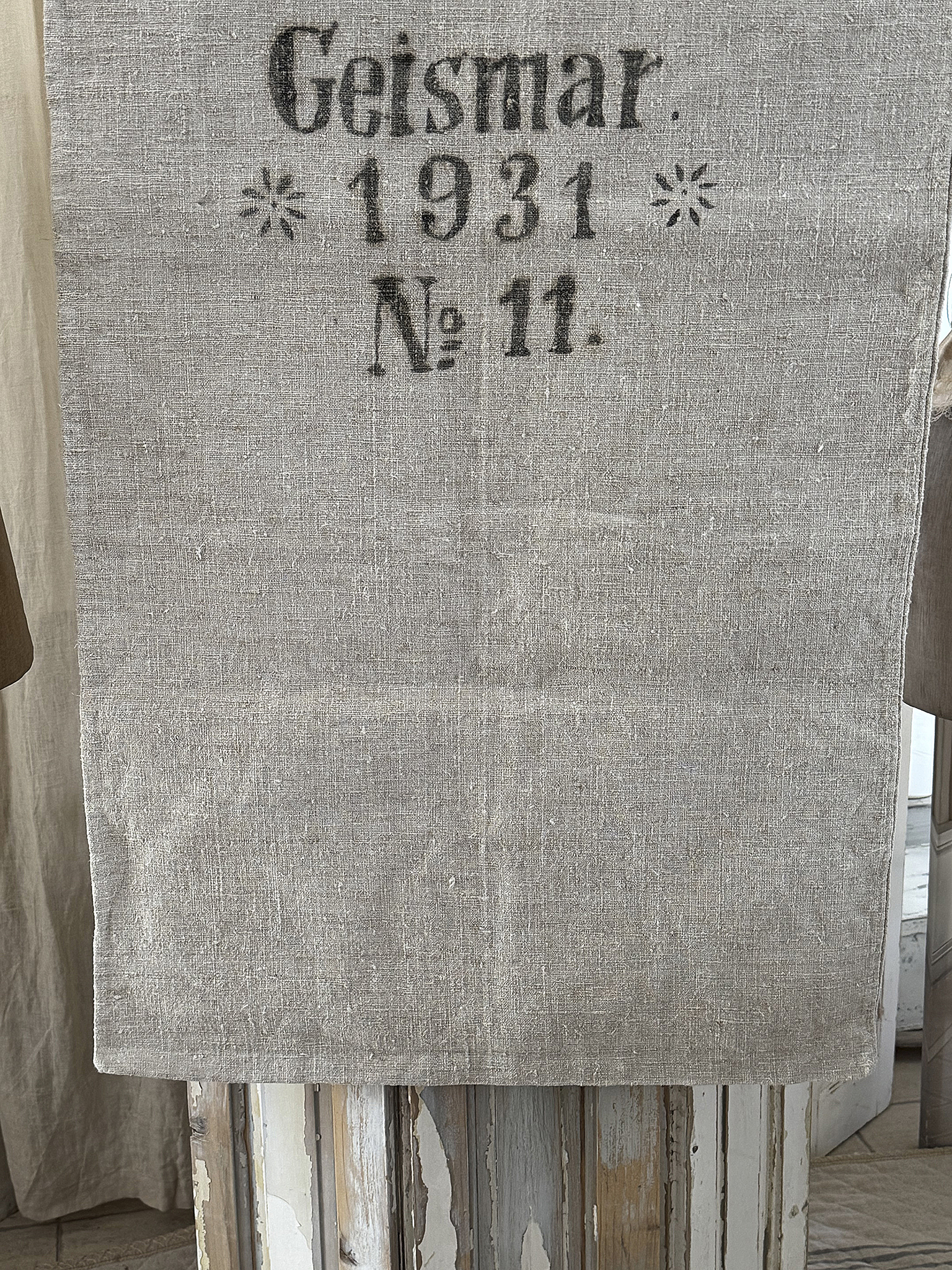 Alter Leinensack/ Mehlsack 1931*** Alter Leinensack/ Mehlsack 1931***