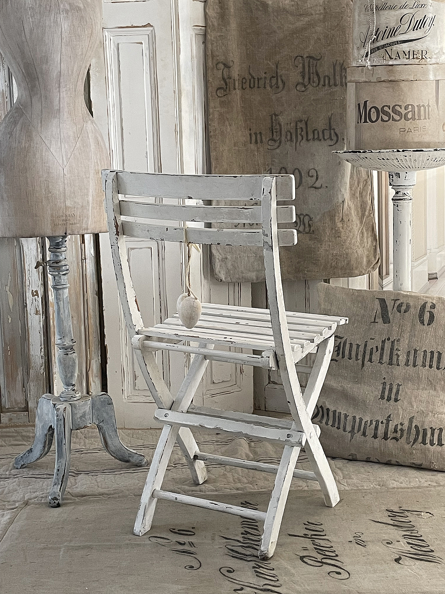 Alter Klappstuhl Shabby-pur*** Alter Klappstuhl Shabby-pur***