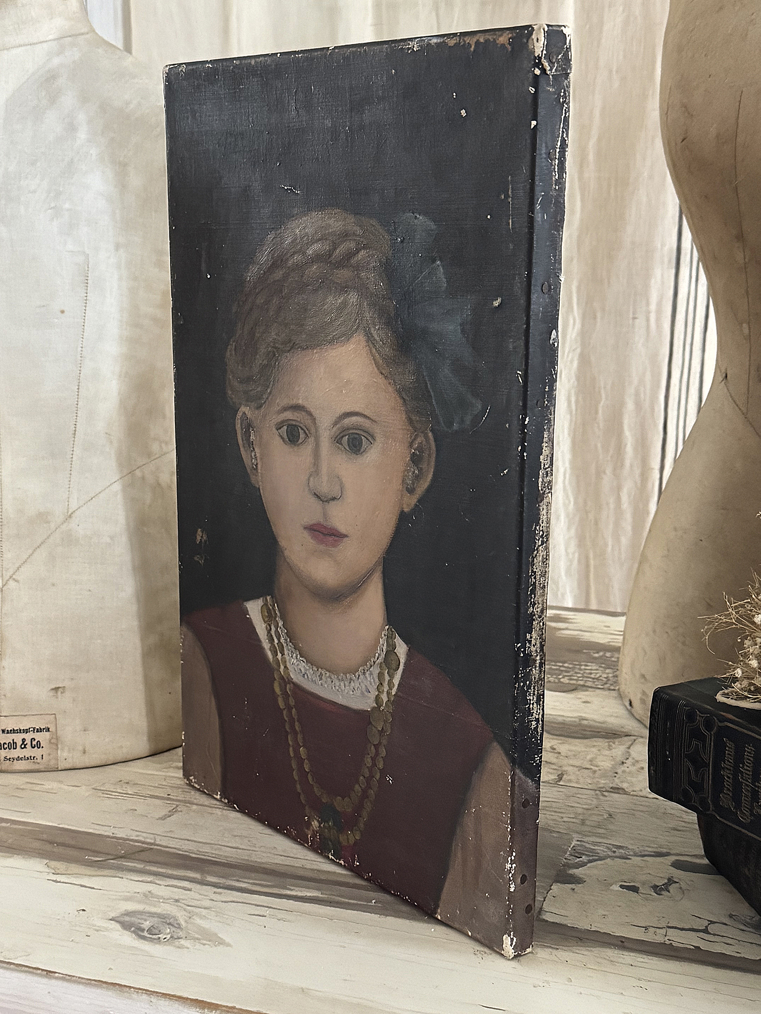 Ausdrucksstarkes altes Porträt – ein besonderer Hingucker mit historischem Charme***