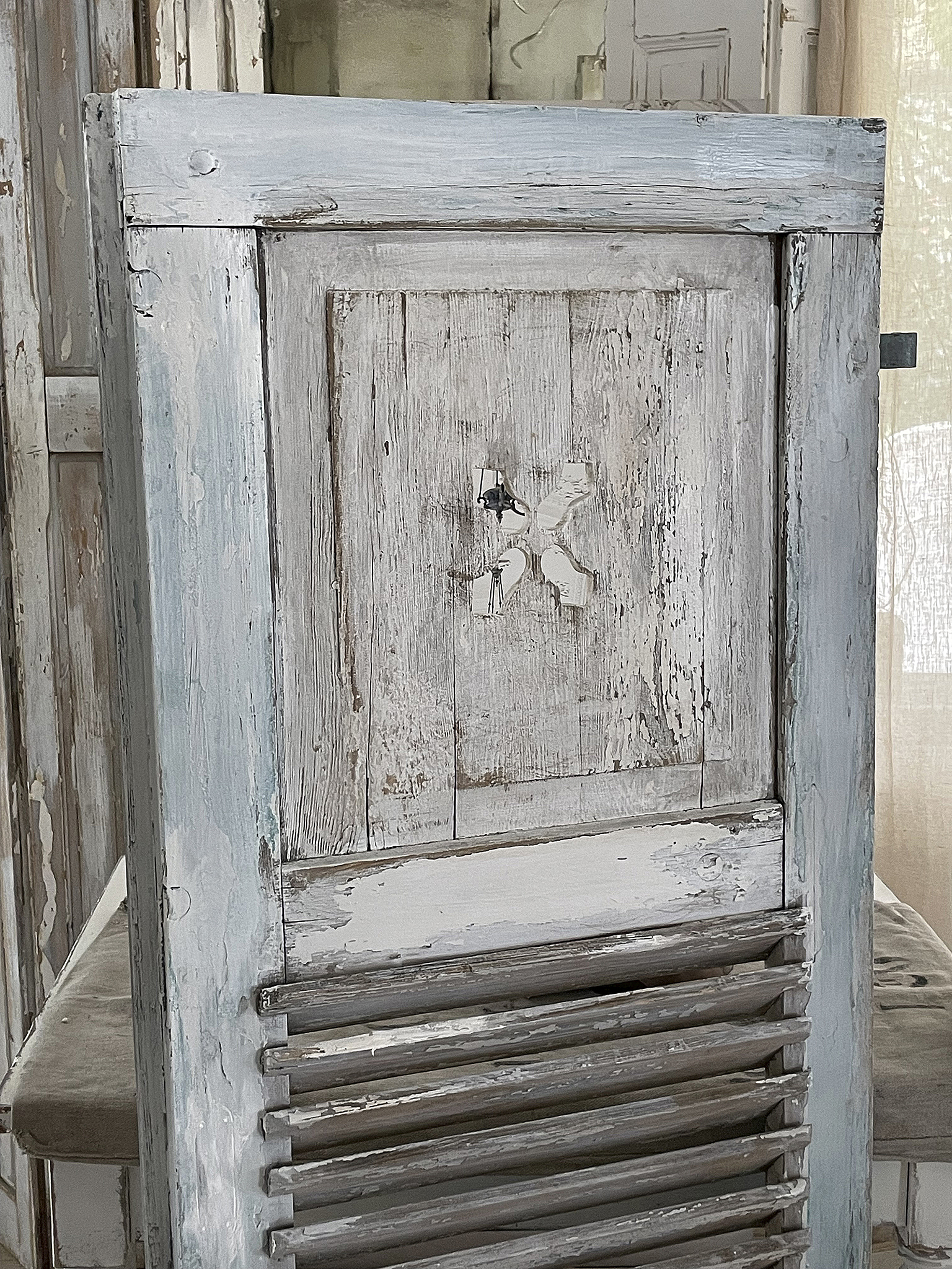 Antiker großer Fensterladen Shabby-Pur 2*** Antiker großer Fensterladen Shabby-Pur 2***