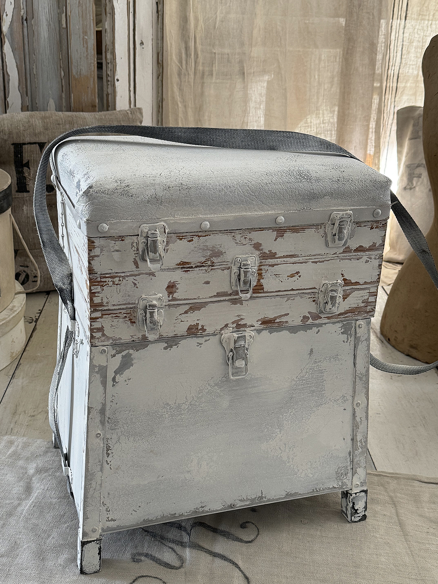 Sitzhocker Angelhocker/ Vintage***