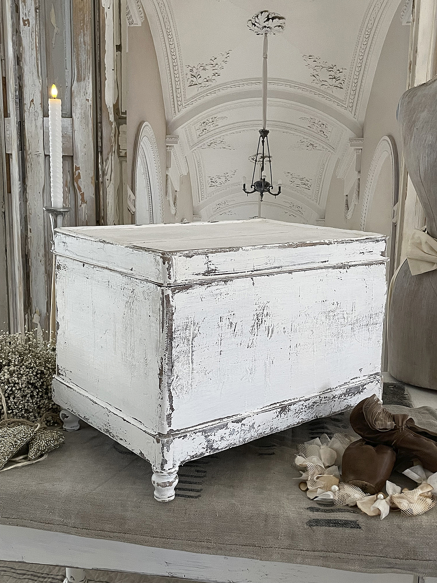 Alte Klappkiste Shabby-pur***