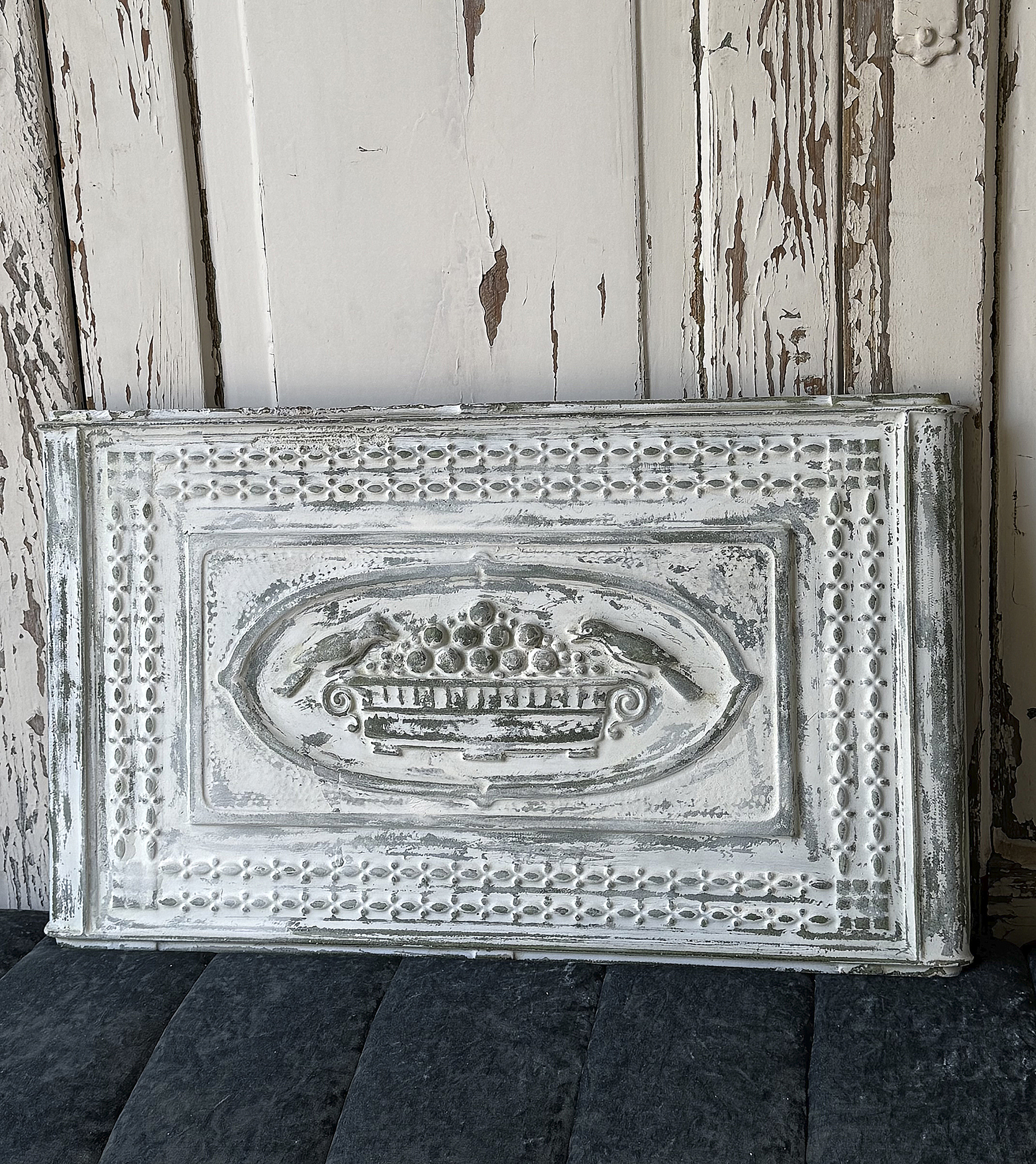 Jugendstil Ofenplatte aus Gusseisen***