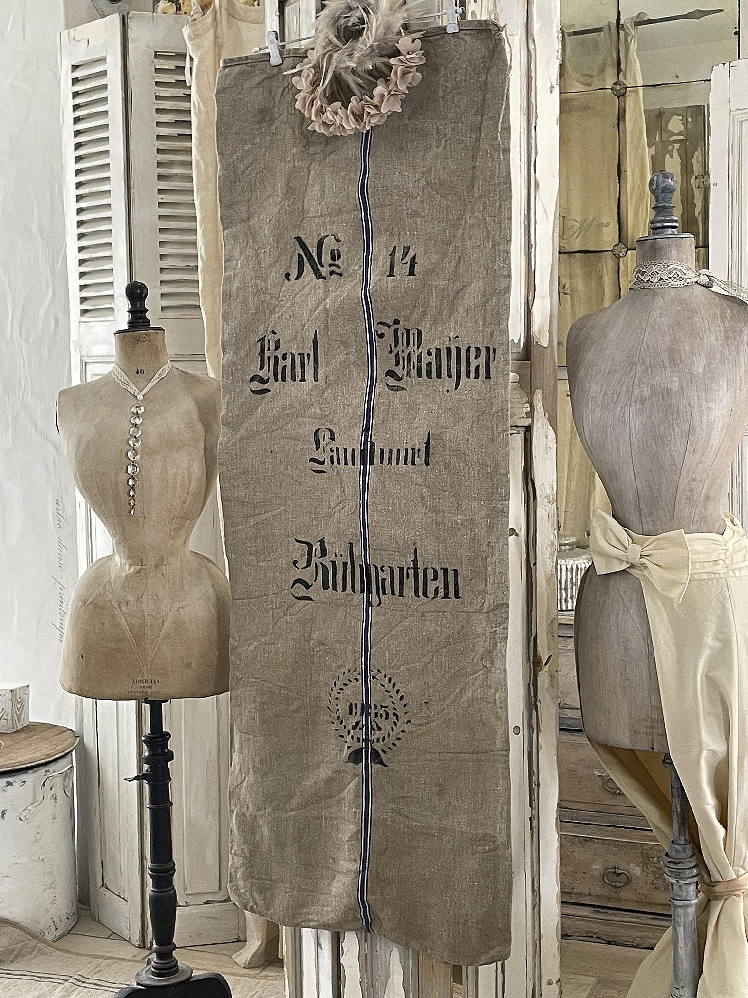 Alter Leinensack/ Mehlsack 1935*** Alter Leinensack/ Mehlsack 1935***