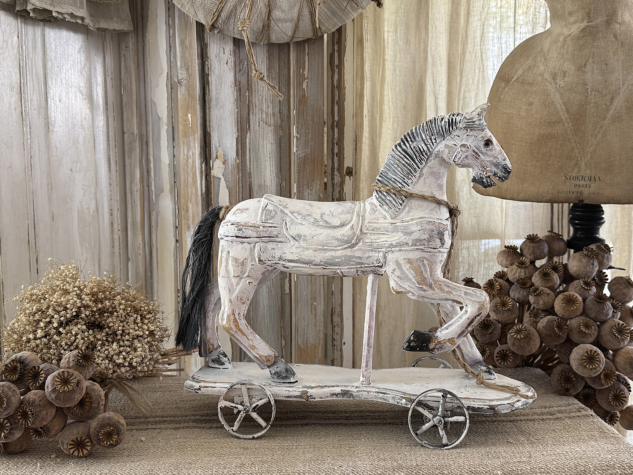 Altes reizendes Shabby-Pferd***