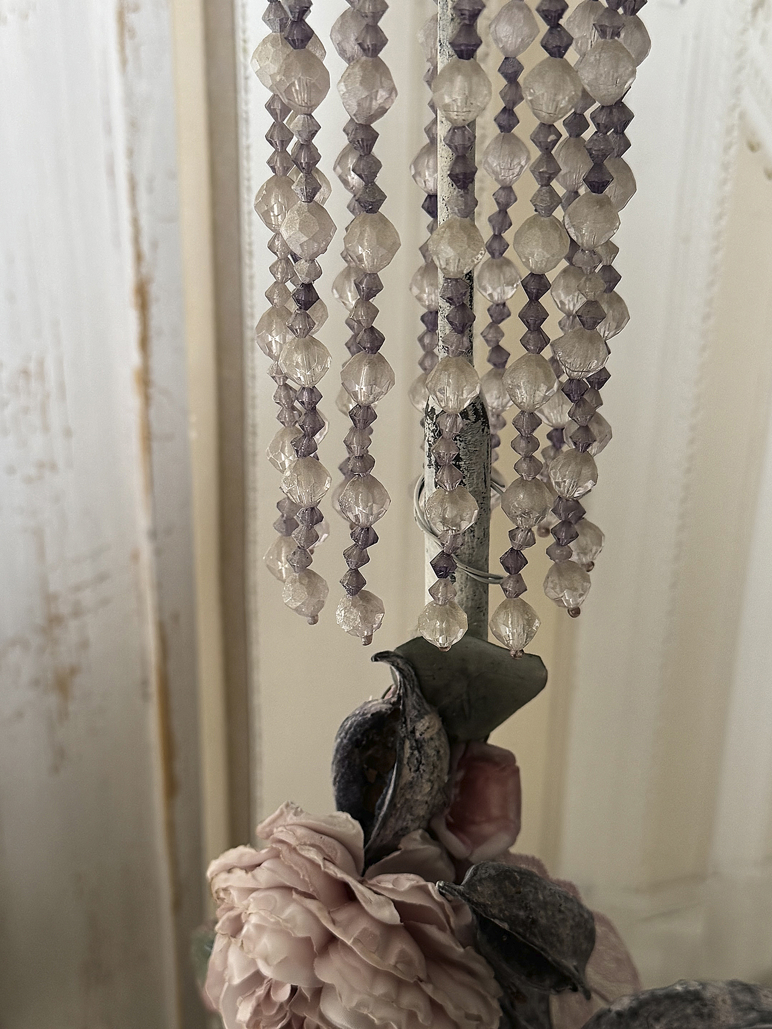 Kerzenarrangement „Nostalgie“ – Romantik in sanften Beerentönen***