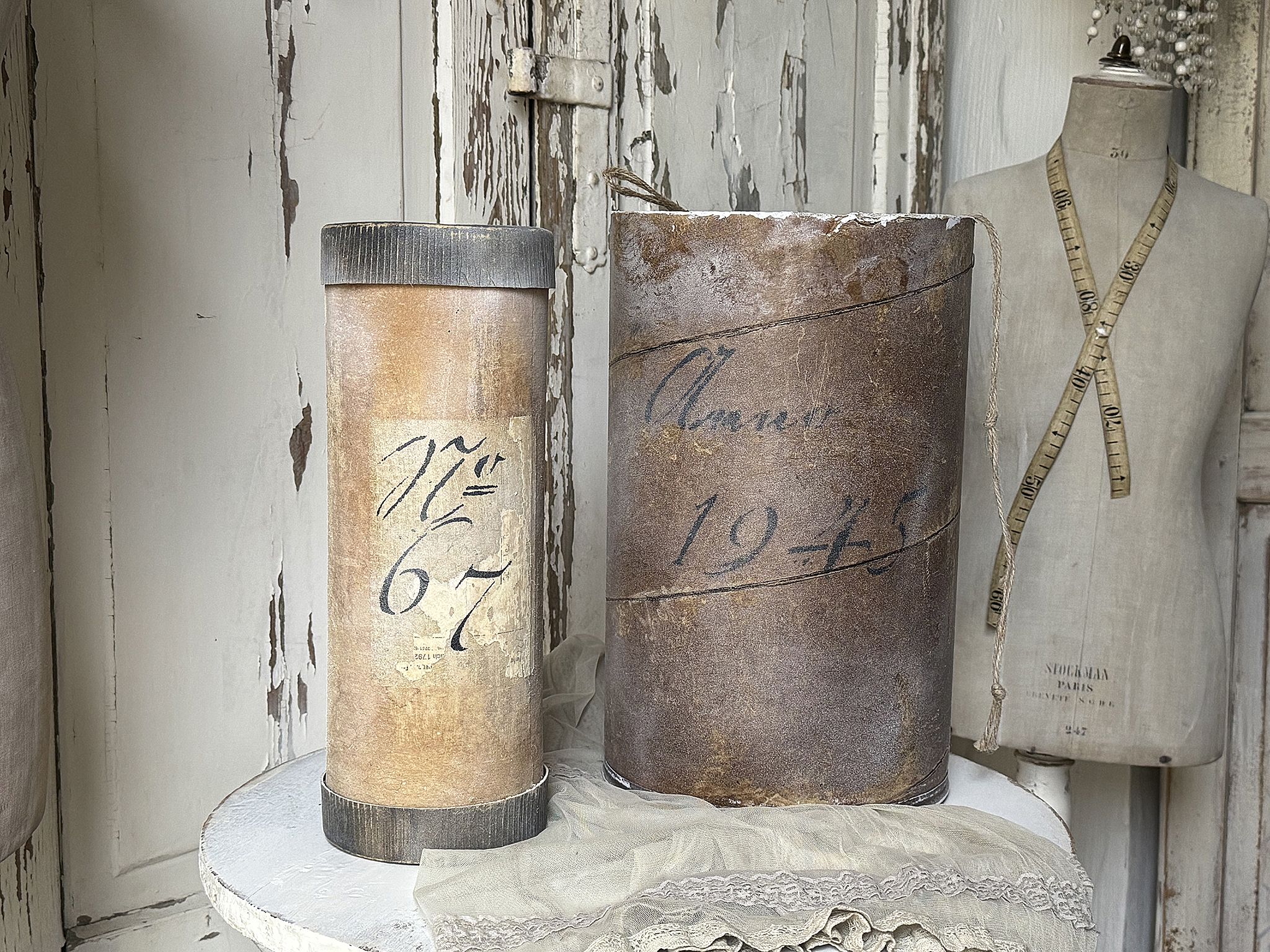 Individuelles Dosen-Duo – zwei Shabby-Unikate***