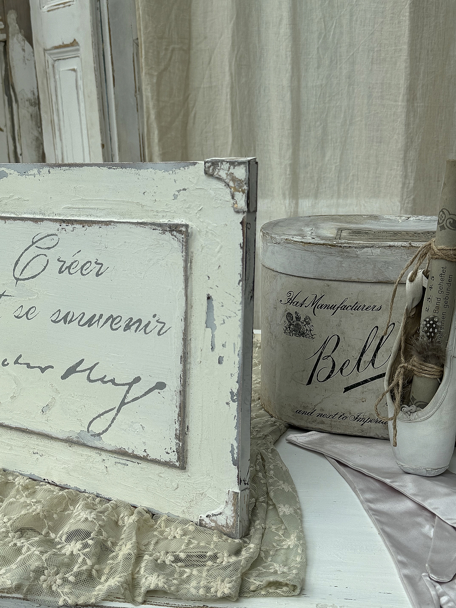 Altes Bild „Erinnern“ im Vintage-Stil***