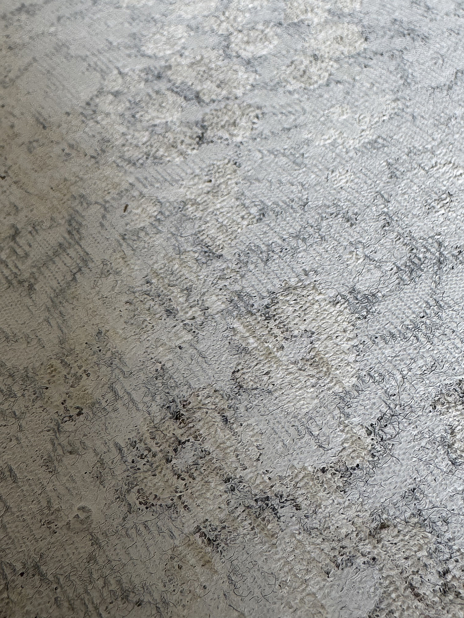 Antiker Chippendale-Gondelhocker im Shabby Chic