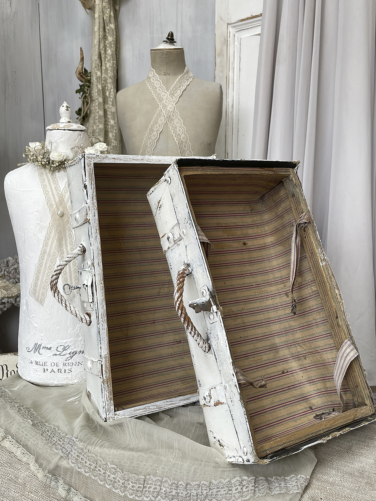 Vintage-Köfferchen Shabby-pur *** Vintage-Köfferchen Shabby-pur ***