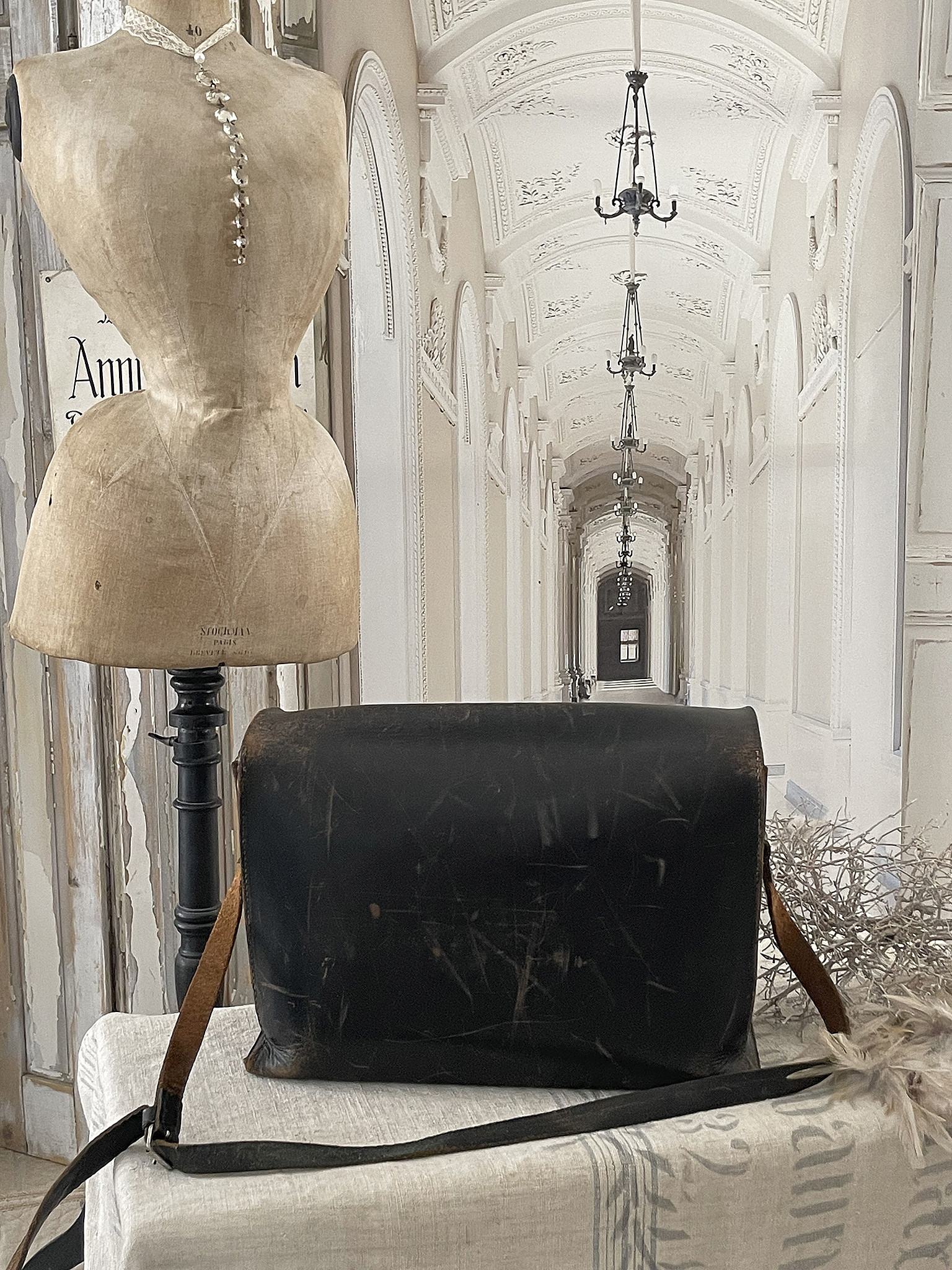 Alte große Tasche aus tollem Naturleder*** Alte große Tasche aus tollem Naturleder***