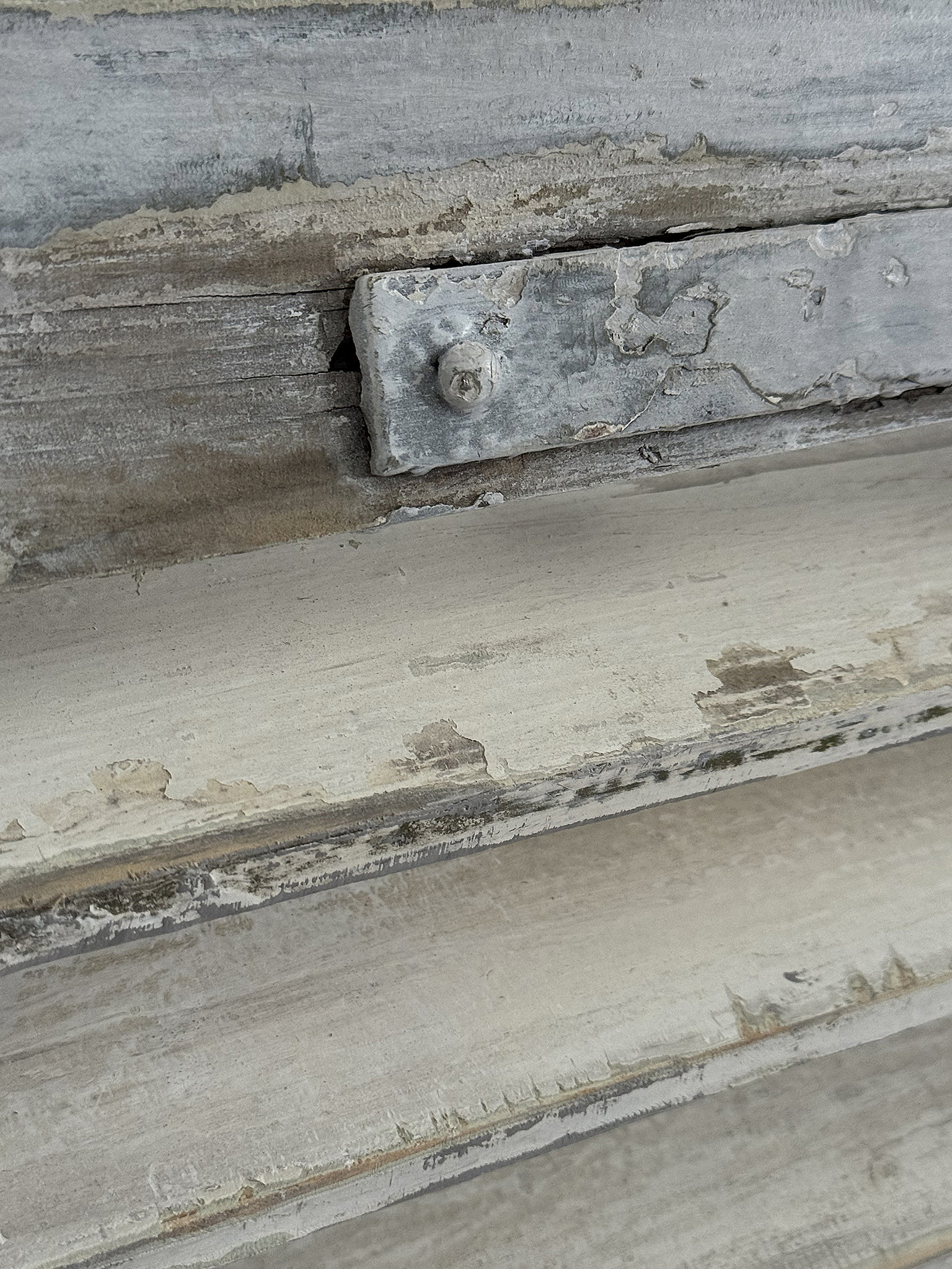 Wunderschöner antiker Lamellenladen im authentischen Vintage-Charme***