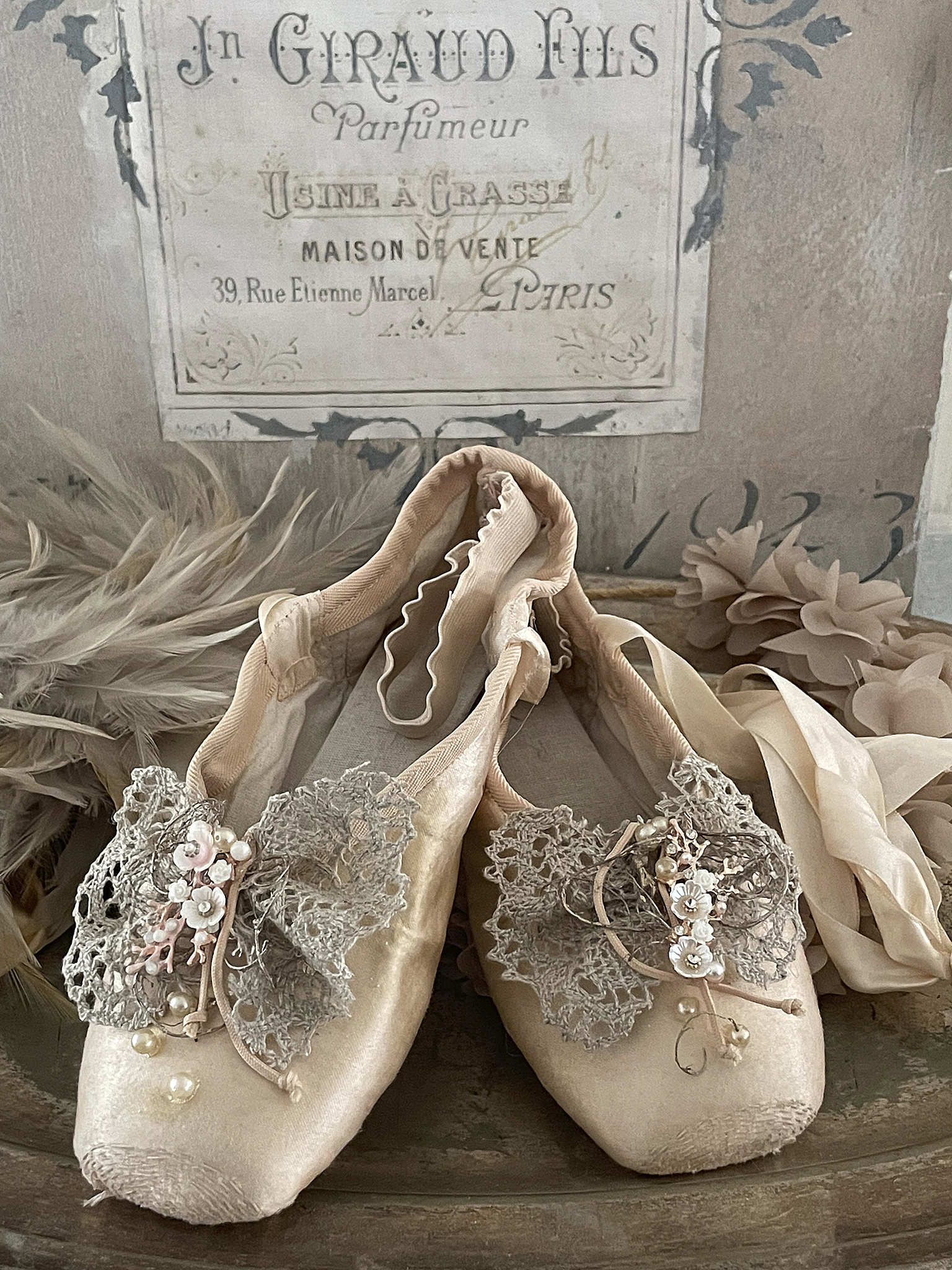 Ballettschuhe Brocante mit Spitze*** Ballettschuhe Brocante mit Spitze***