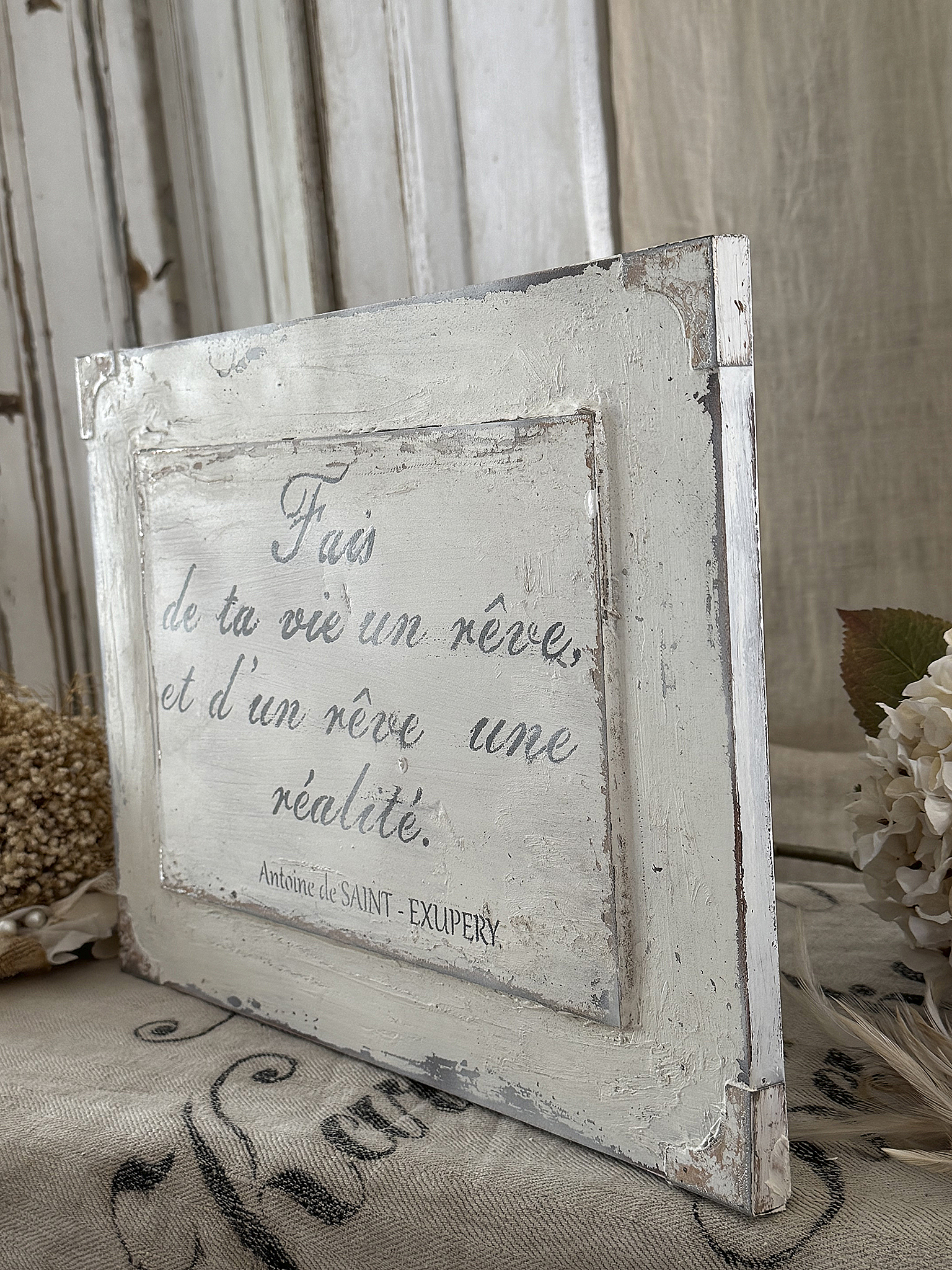 Altes Bild „Traum“ im Vintage-Stil***