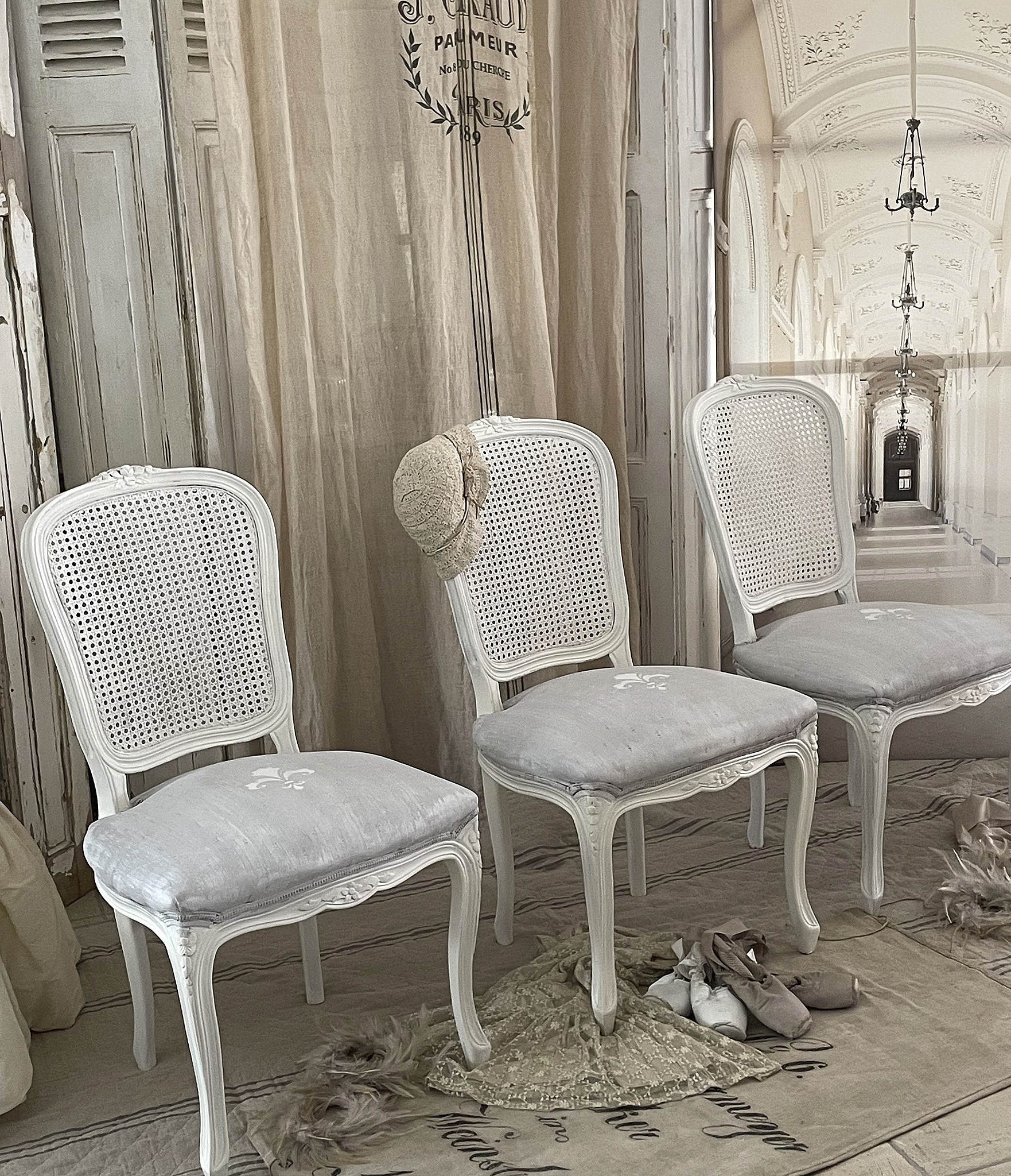 Chippendale-Stuhl Brocante*** Chippendale-Stuhl Brocante***