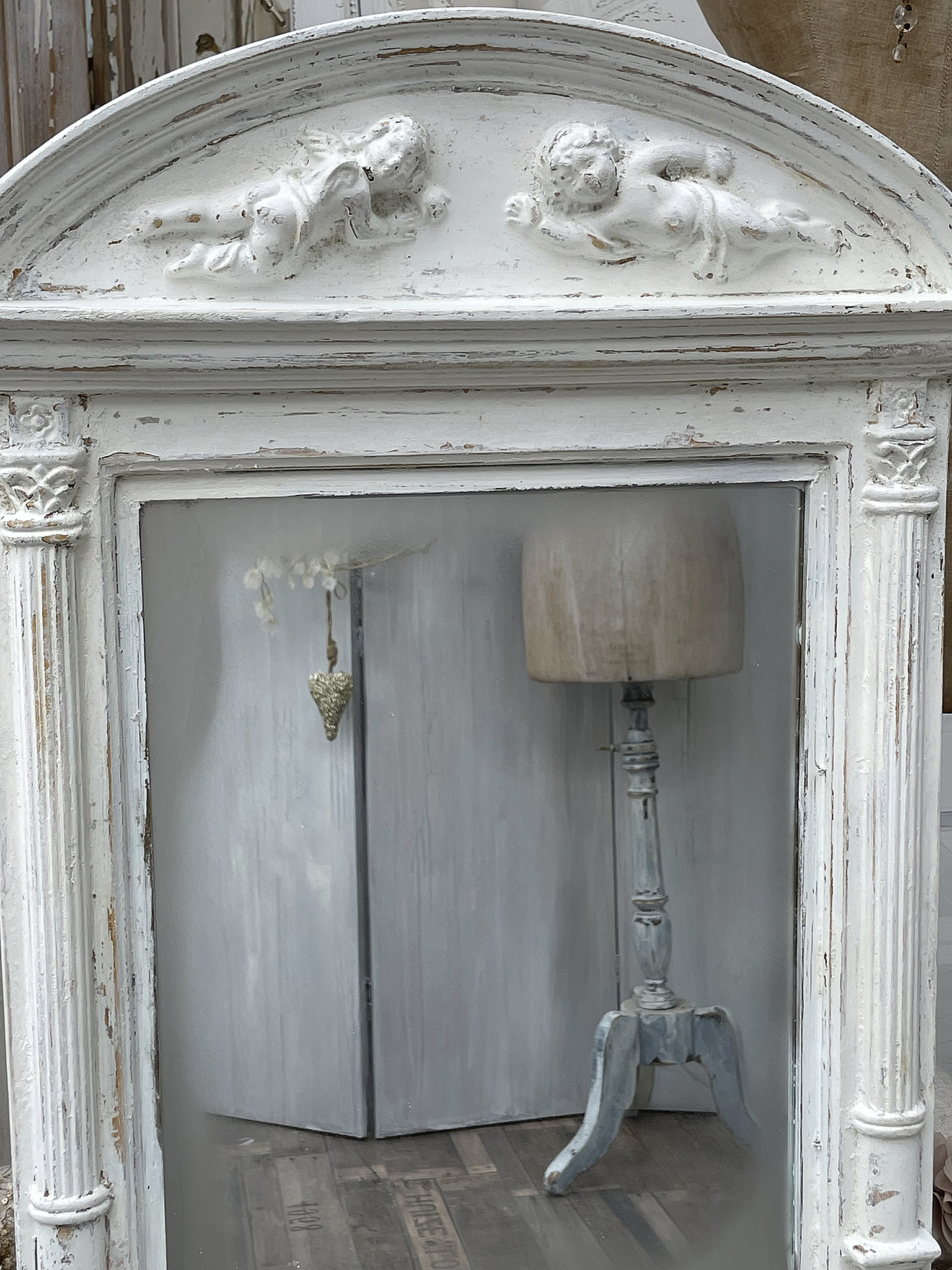 Shabby-Spiegel Putto Vintage*** Shabby-Spiegel Putto Vintage***