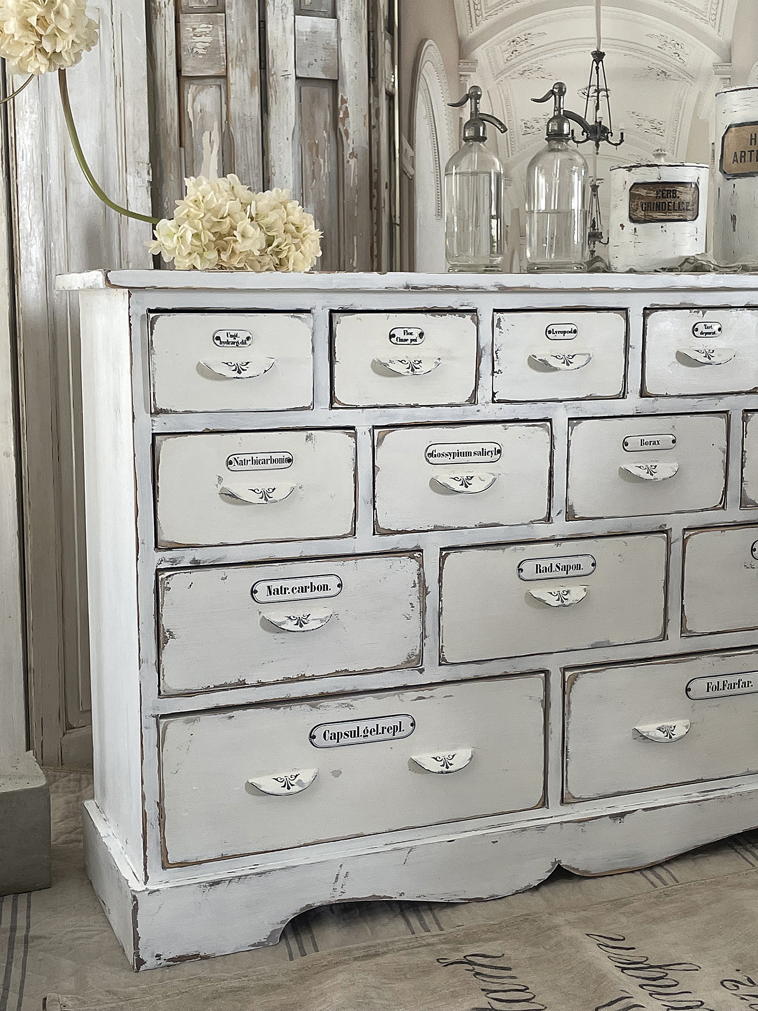 Alter Apothekerschrank /Kommode Brocante*** Alter Apothekerschrank /Kommode Brocante***
