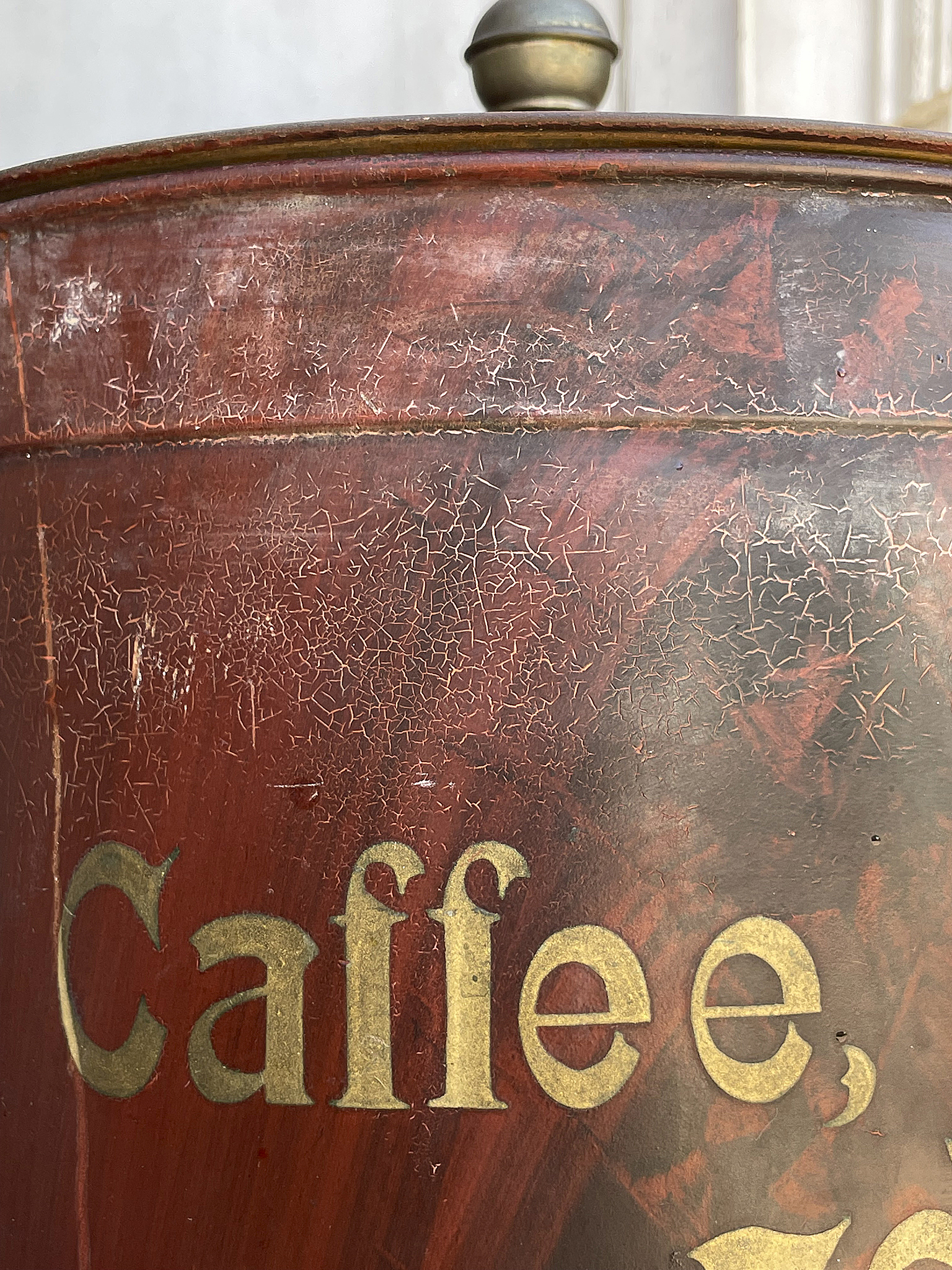Brocante edle Große Kaffee-Dose*** Brocante edle Große Kaffee-Dose***