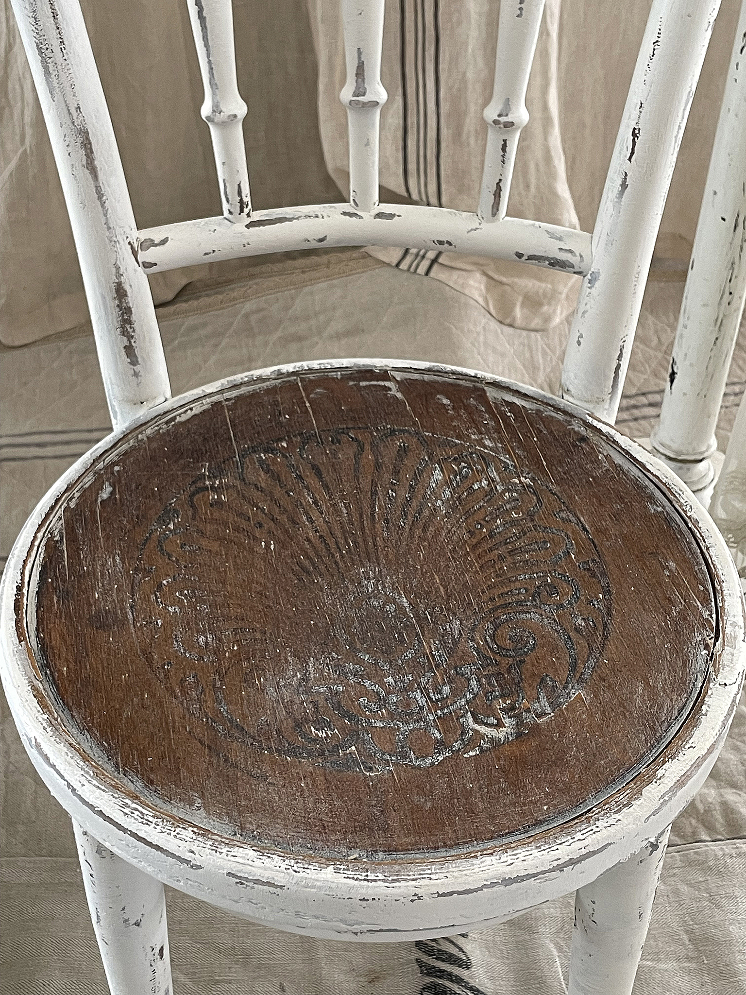 Antiker Thonet Bugholzstuhl Shabby-pur*** Antiker Thonet Bugholzstuhl Shabby-pur***