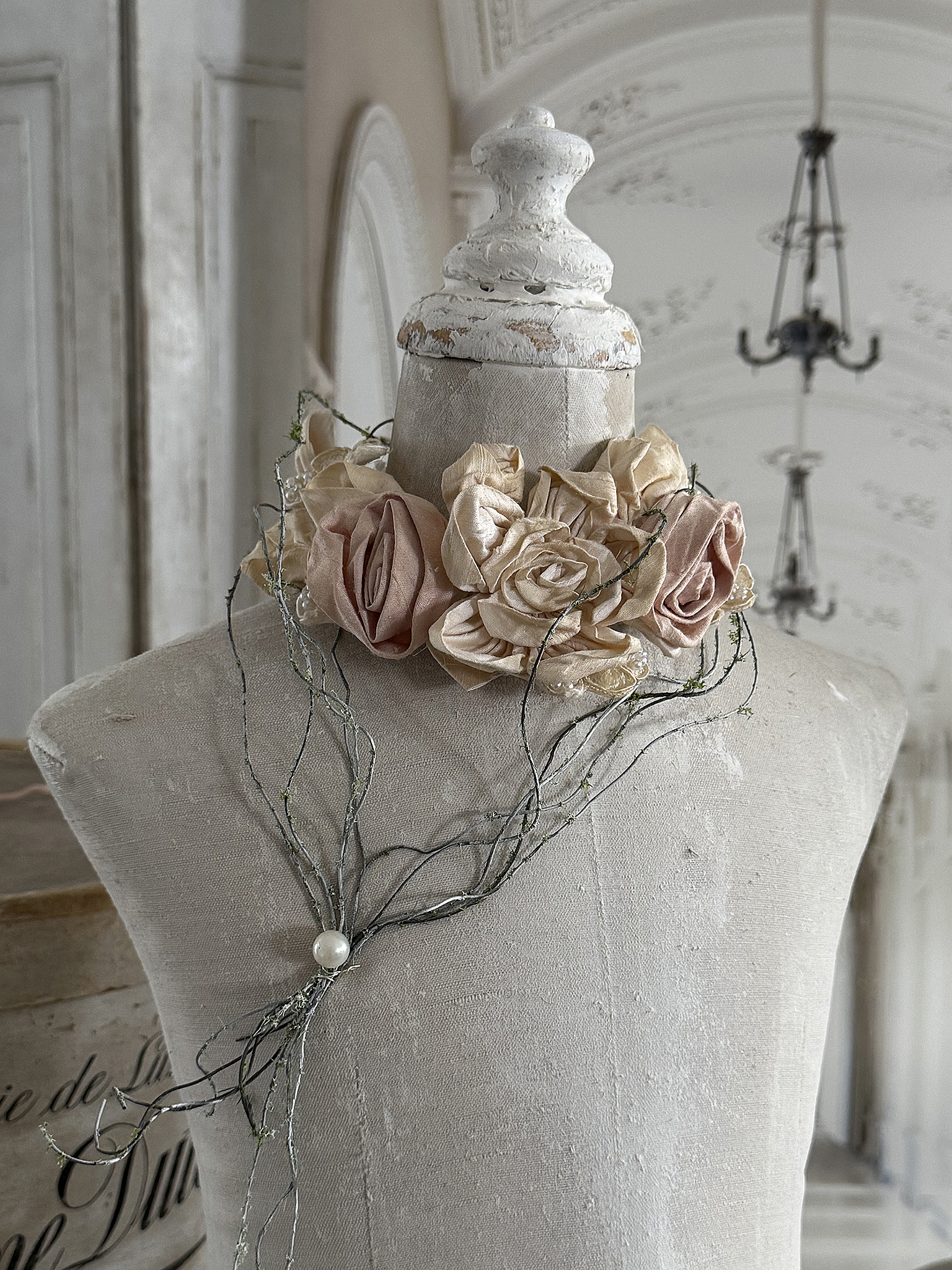 Antike romantische Schneiderpuppe / Torso Kind ***