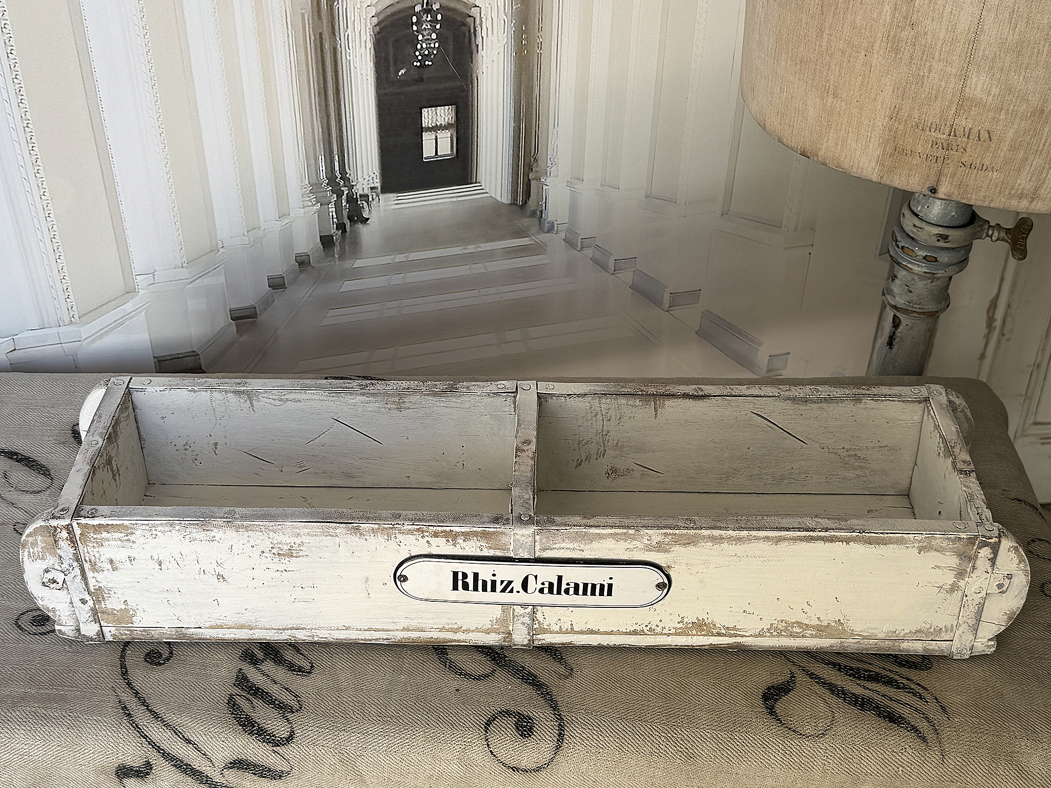 Antike langschmale Apothekerschublade mit Geschichte***