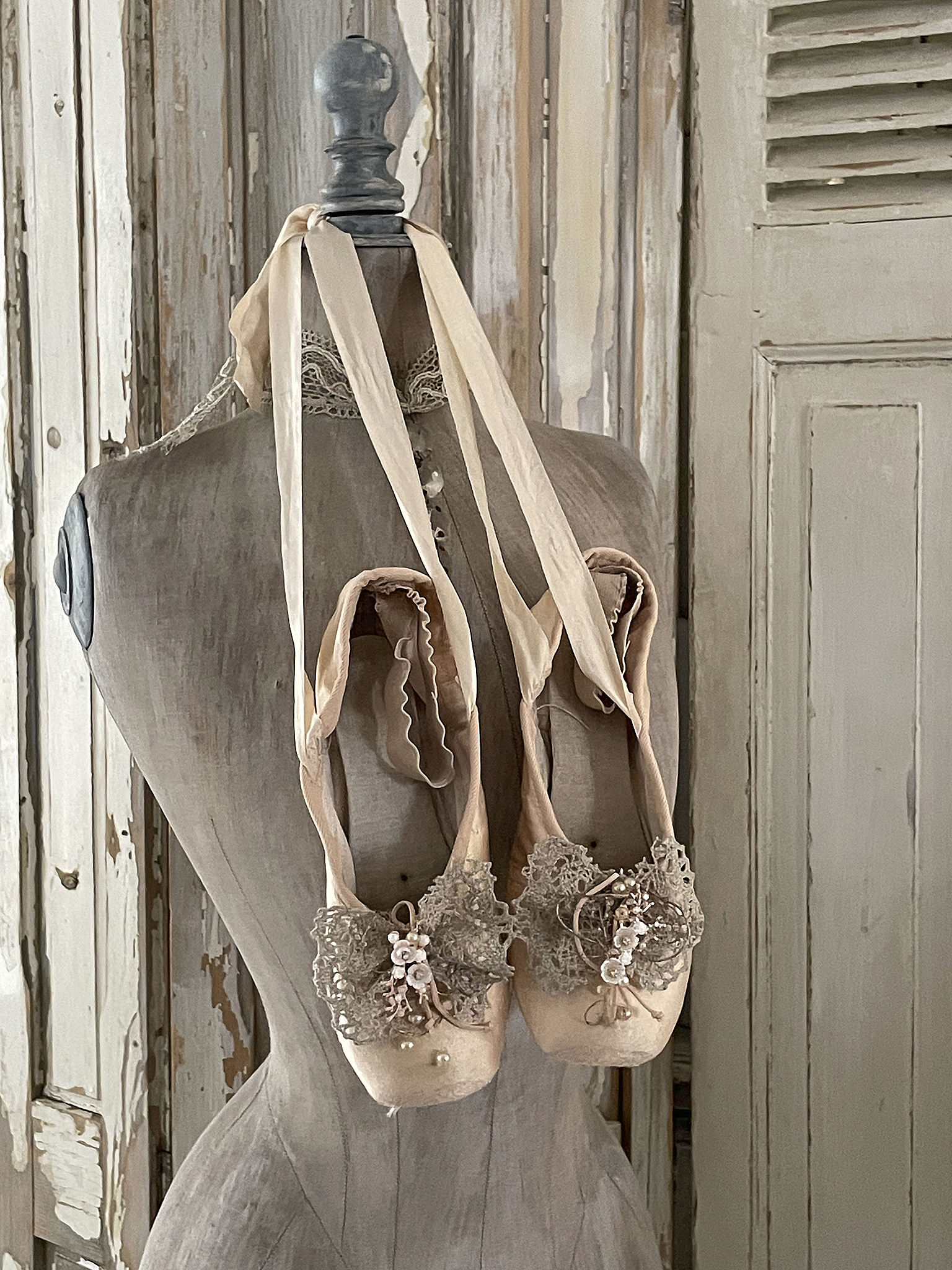 Ballettschuhe Brocante mit Spitze*** Ballettschuhe Brocante mit Spitze***