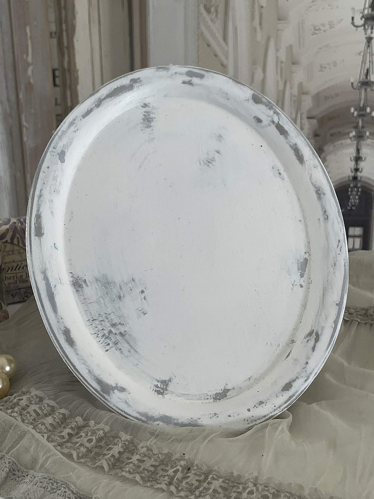 Duo Antik Sauciere mit Tablett***