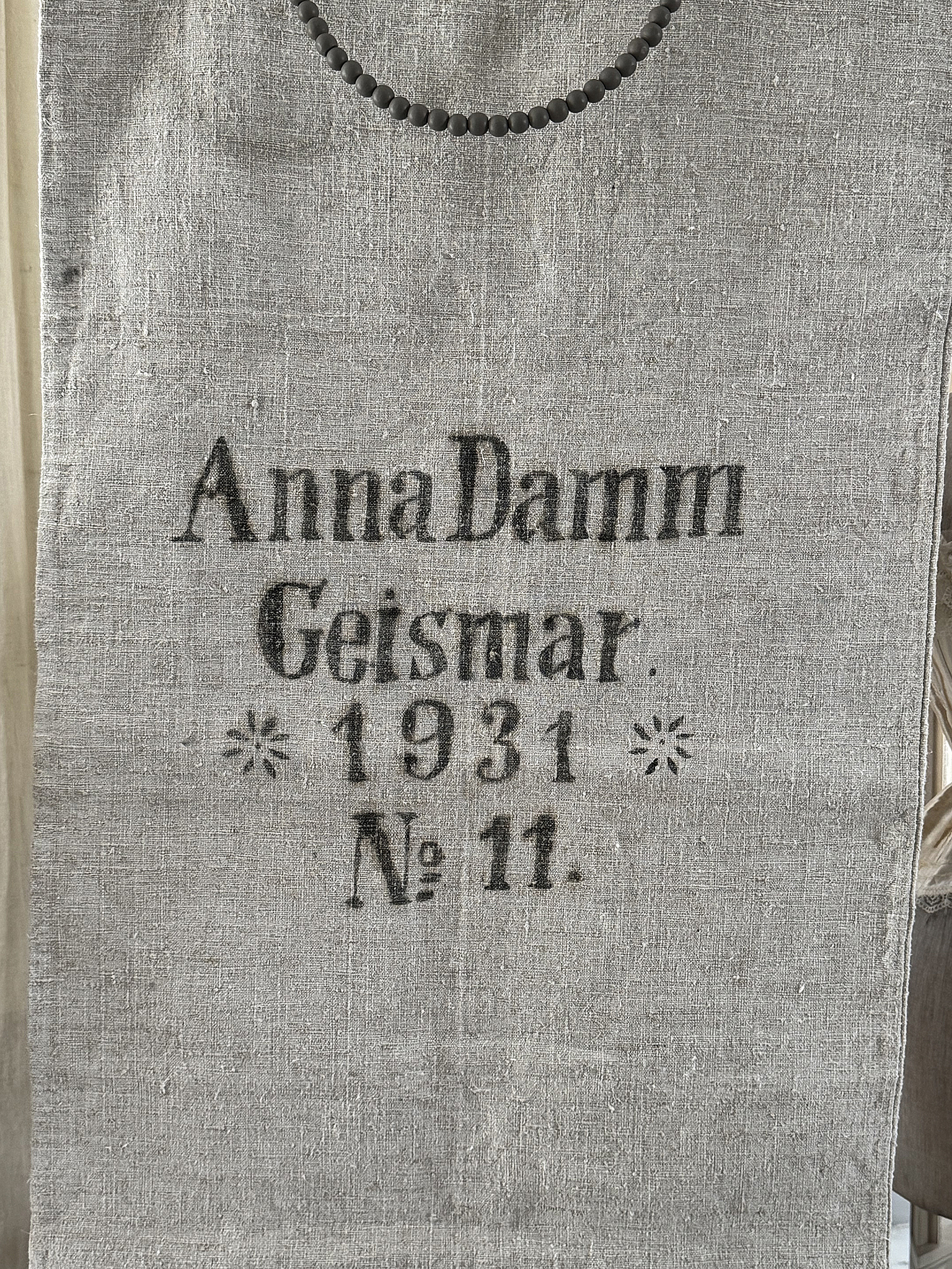 Alter Leinensack/ Mehlsack 1931*** Alter Leinensack/ Mehlsack 1931***