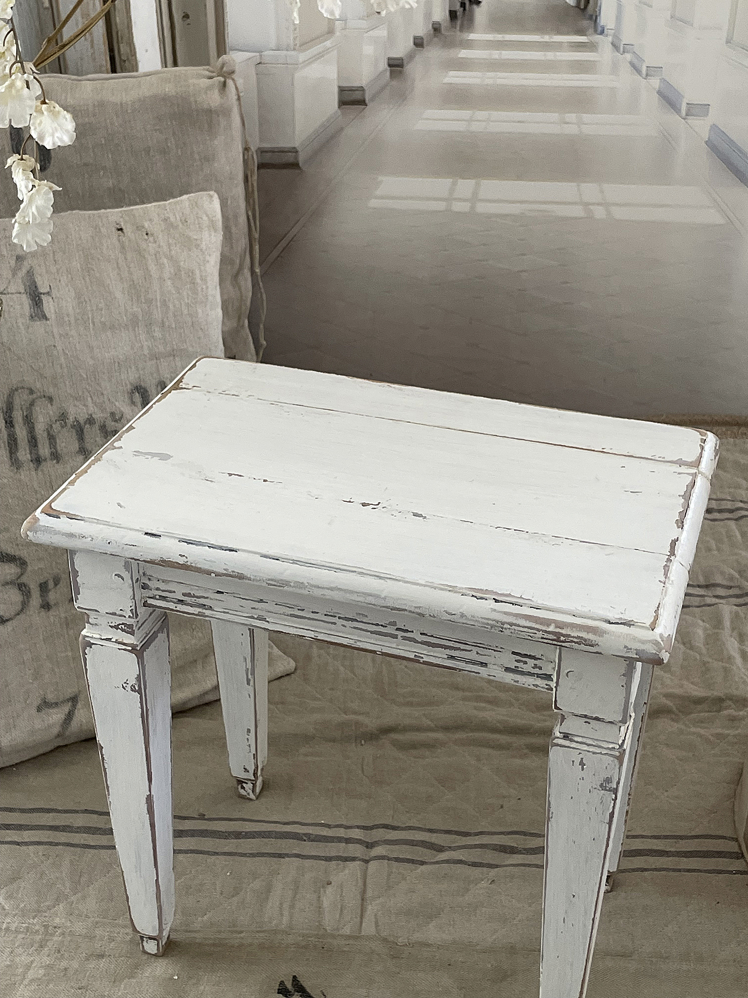 Antiker Shabby Holzhocker*** Antiker Shabby Holzhocker***