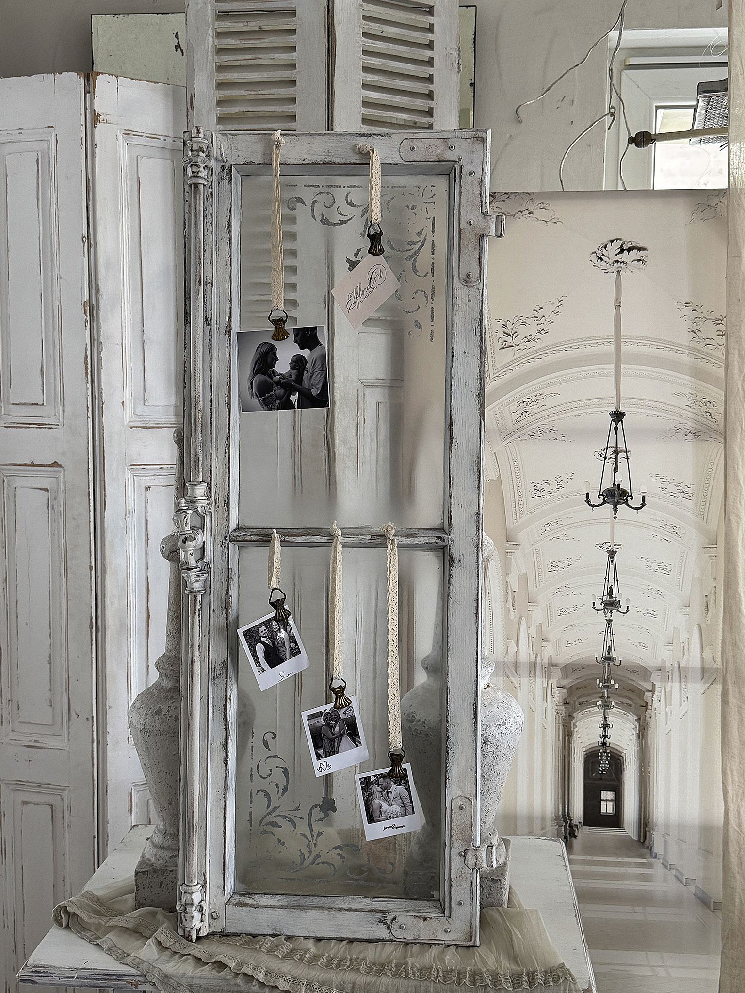 Antikes Sprossenfenster – Memo-Board Unikat*** Antikes Sprossenfenster – Memo-Board Unikat***