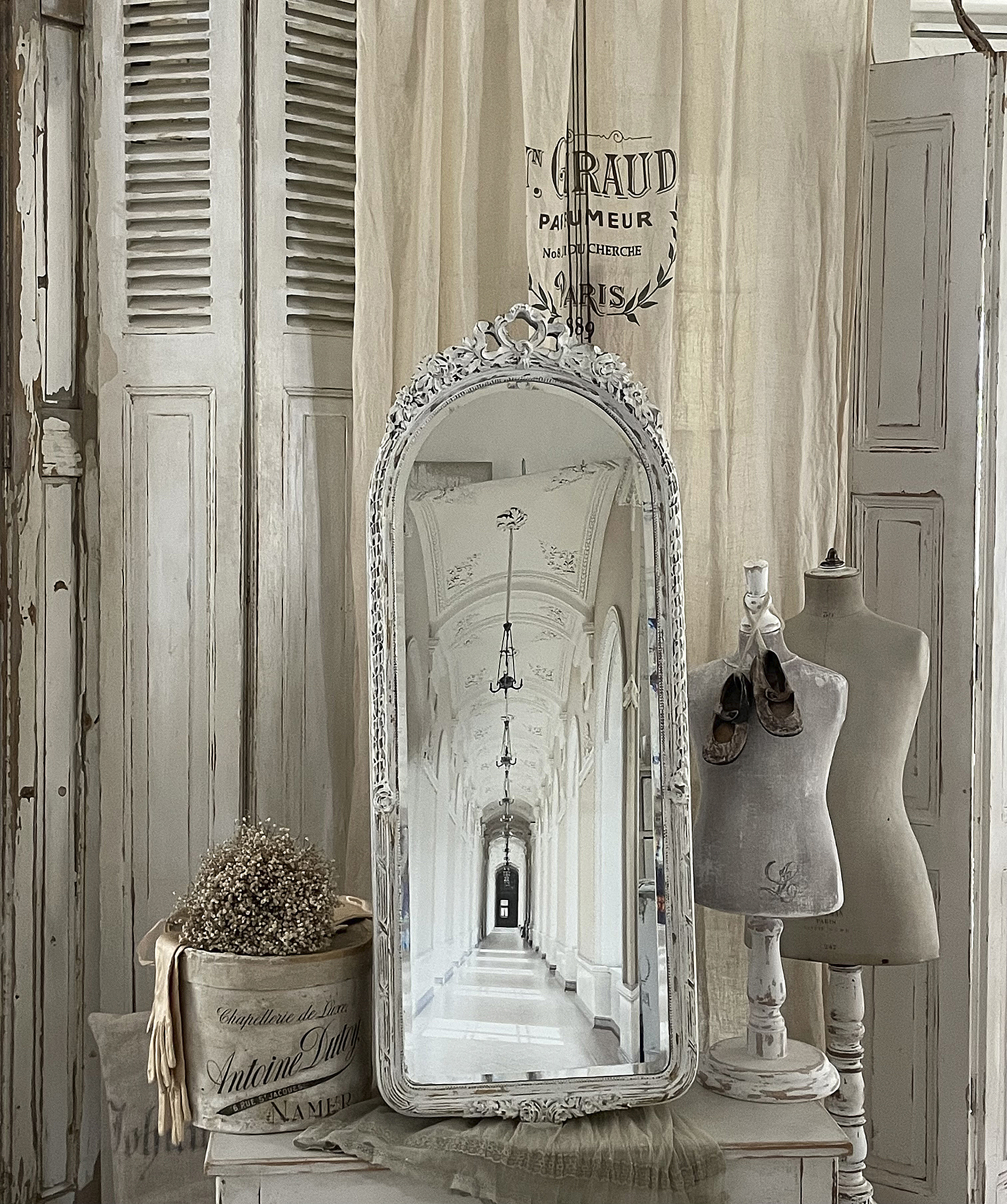 Langer Shabby-Spiegel Vintage*** Langer Shabby-Spiegel Vintage***