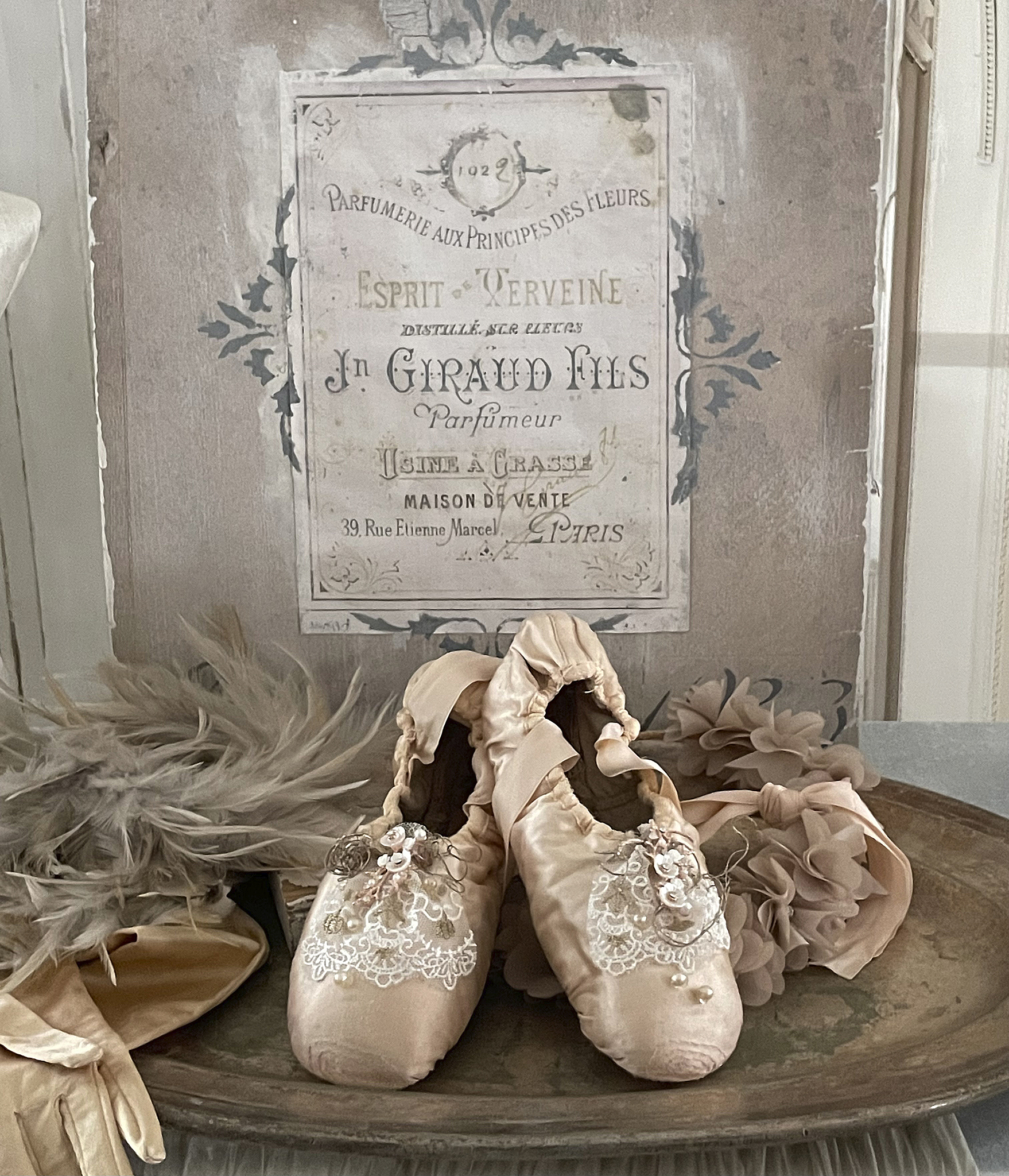 Spitzenschuhe Brocante mit Spitze*** Spitzenschuhe Brocante mit Spitze***