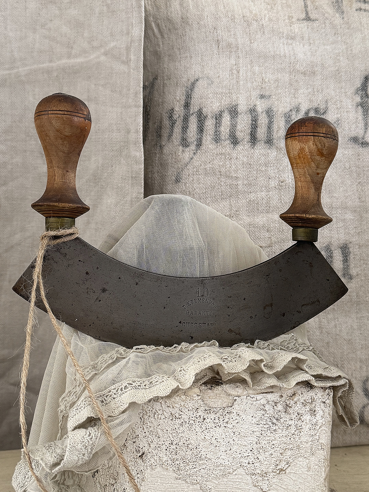 Vintage-Hackbeil und Wiegemesser*** Vintage-Hackbeil und Wiegemesser***