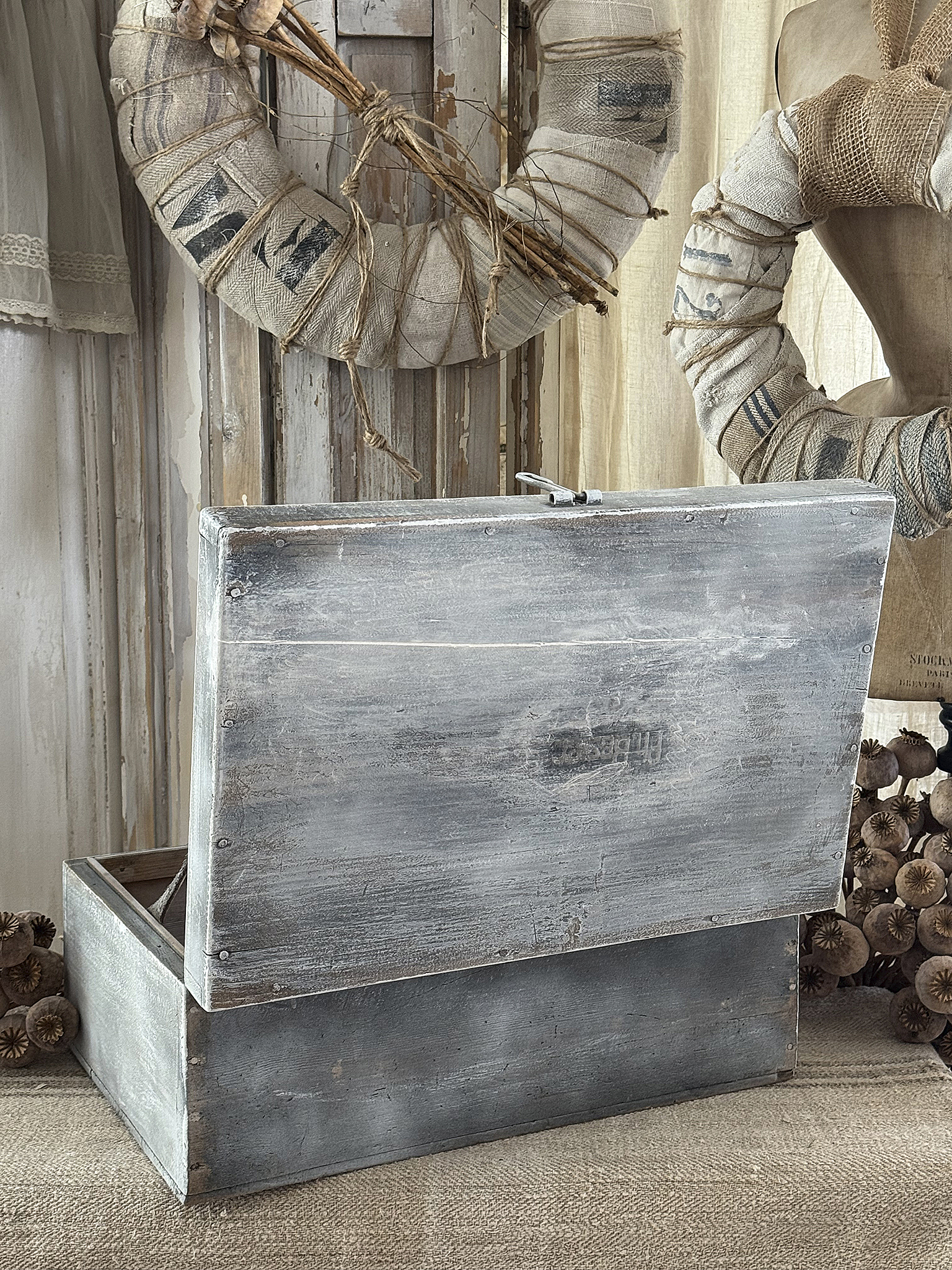 Alte Vintage-Holzkiste No.1***